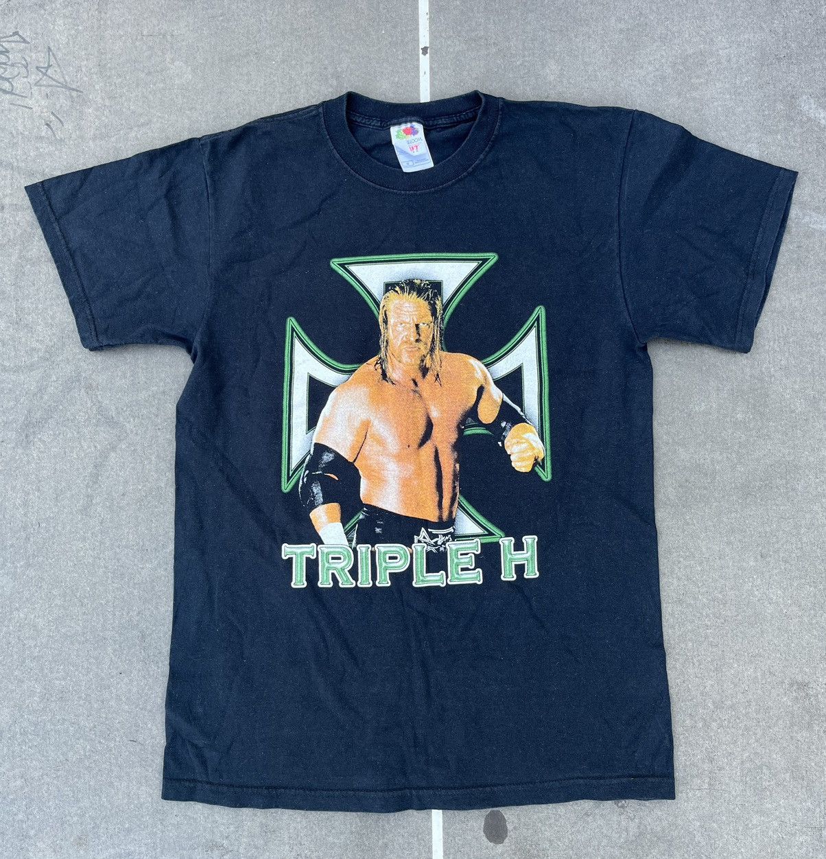 Vintage × WWE × WWF WWE Triple H Vintage T Shirt Size US M / EU 48-50 / 2 - 1 Thumbnail