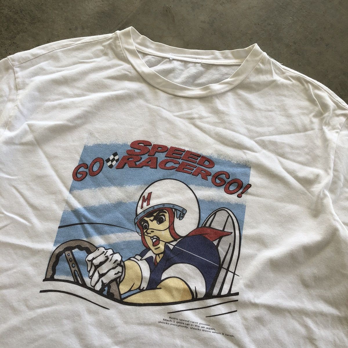 Cartoon Network SPEED RACER Go Go Tatsunoko Production Anime T-Shirt Size US M / EU 48-50 / 2 - 3 Thumbnail