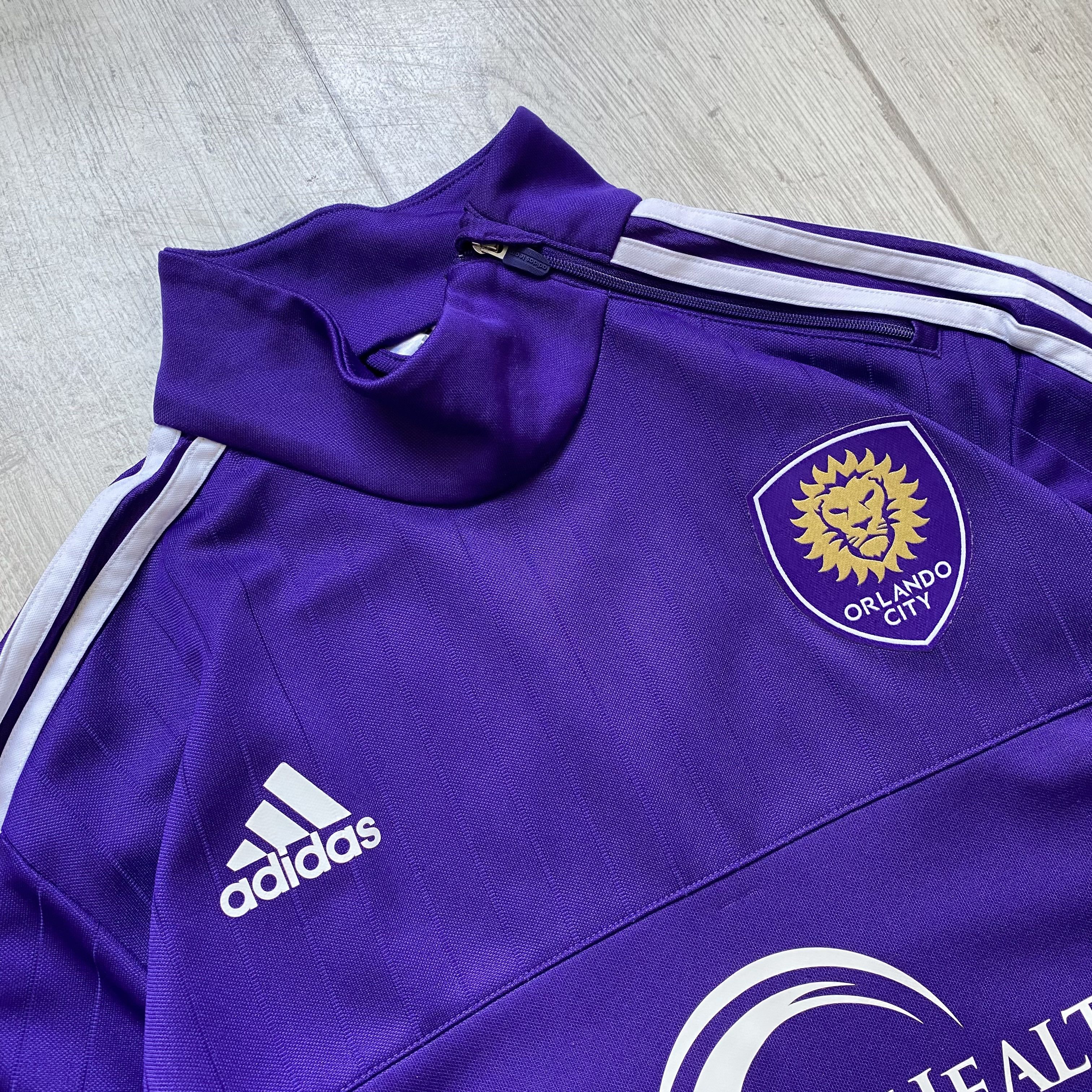 Adidas ⚽️ Blokcore Adidas Orlando City jersey track top training Size US M / EU 48-50 / 2 - 5 Thumbnail