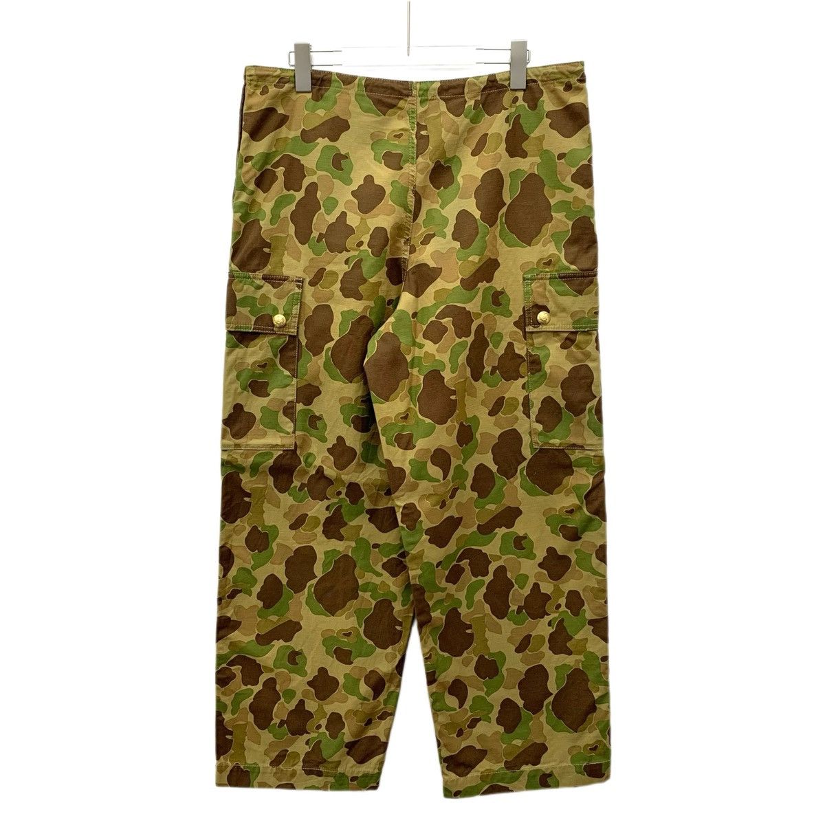 Celine Celine Color-block Camouflage Cotton Cargo Pants K26WX Size 27" / US 4 / IT 40 - 2 Thumbnail