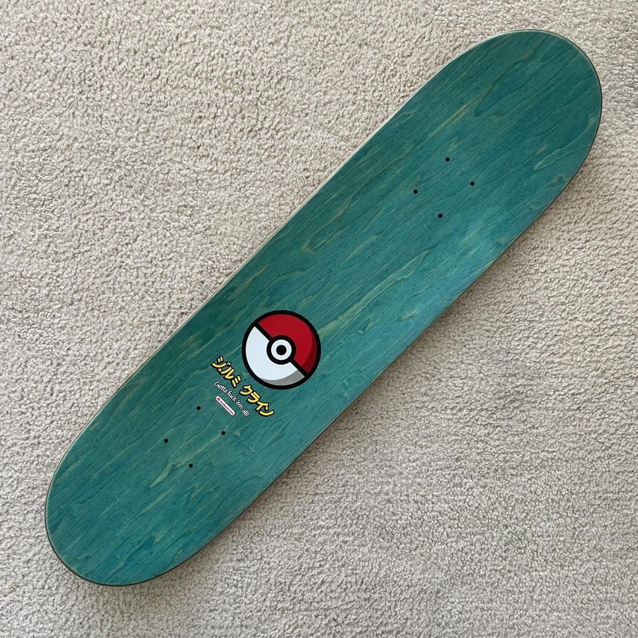 Hook-Ups Jeremy Klein Hook-Ups Pokemon Rare Skateboard Deck Size ONE SIZE - 4 Thumbnail
