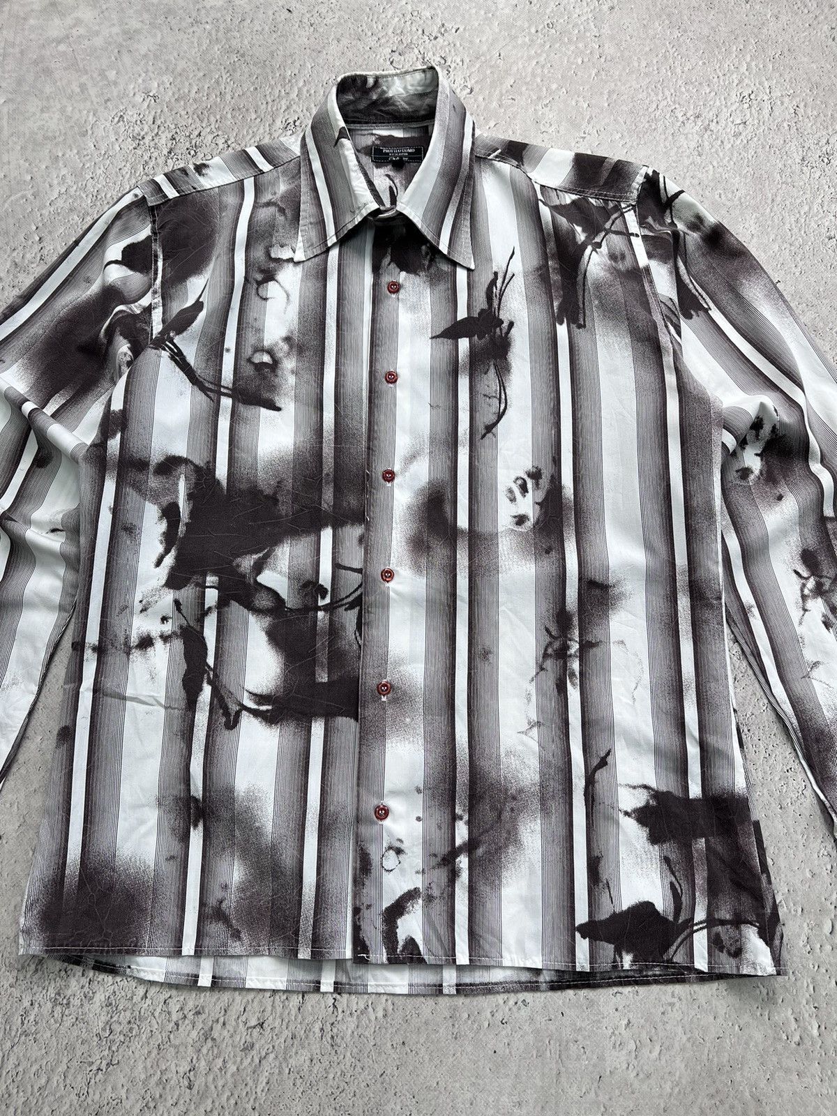 Jean Paul Gaultier × Vintage VINTAGE ARCHIVE Y2K JEAN PAUL GAULTIER STYLE SHIRT BUTTON UP Size US M / EU 48-50 / 2 - 4 Thumbnail