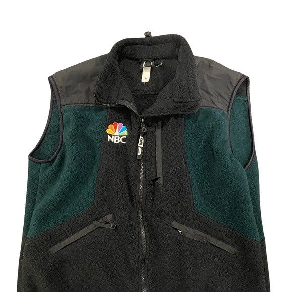 Other Vintage NBC “Prime time crime” Men's Black and Green Vest Size US XL / EU 56 / 4 - 1 Thumbnail