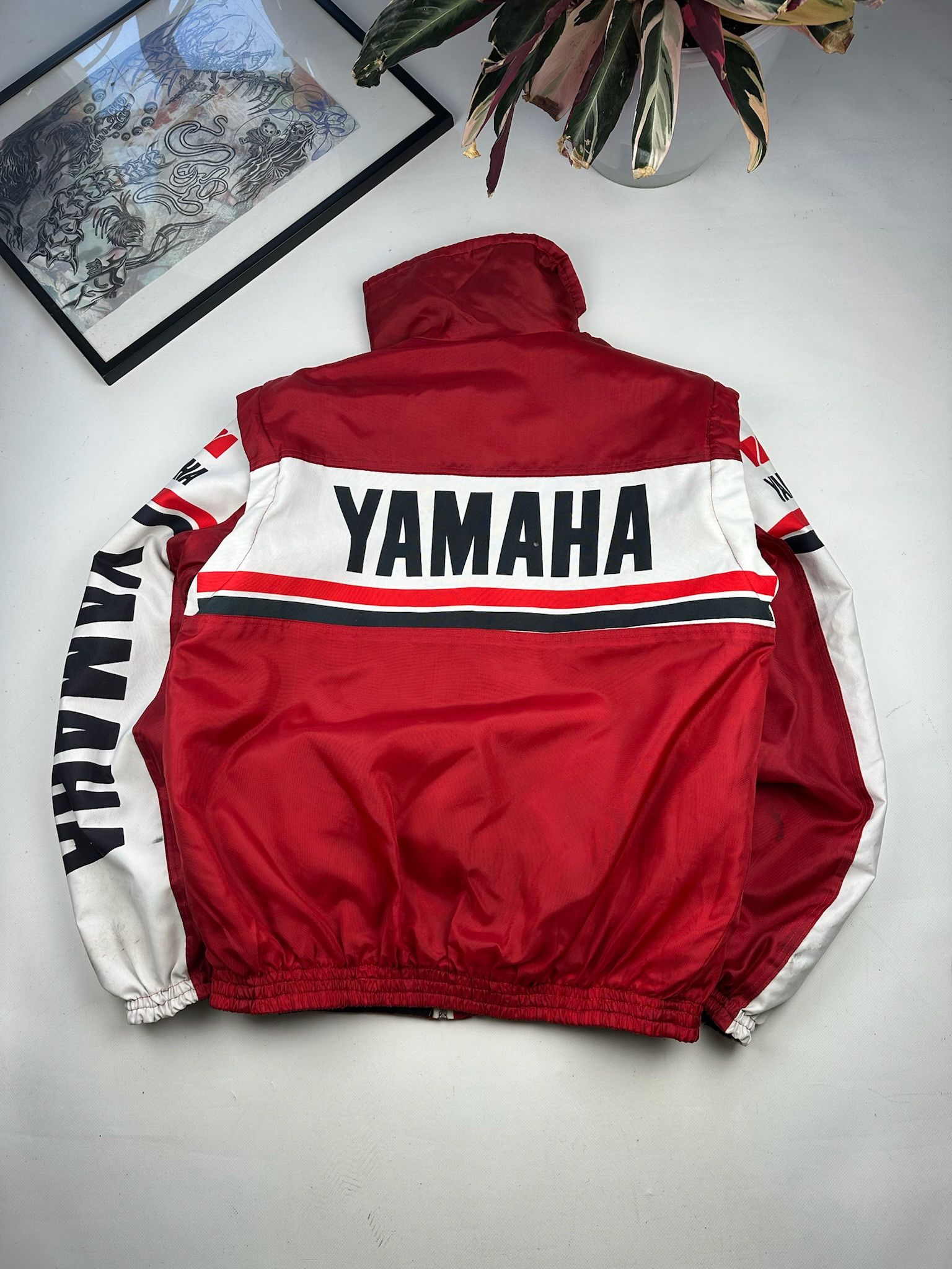 NASCAR Vintage Yamaha racing jacket 2 in 1 vest Size US XXL / EU 58 / 5 - 3 Thumbnail