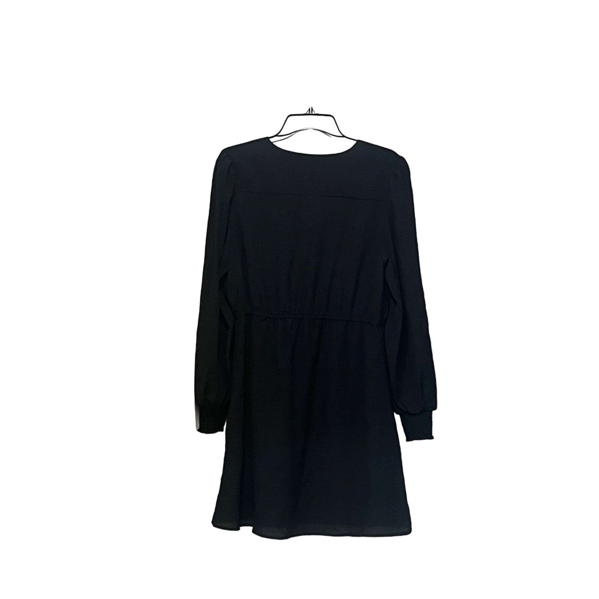 Steve Madden Steve Madden Cora Long Sleeve Dress Black, L Size L / US 10 / IT 46 - 11 Thumbnail