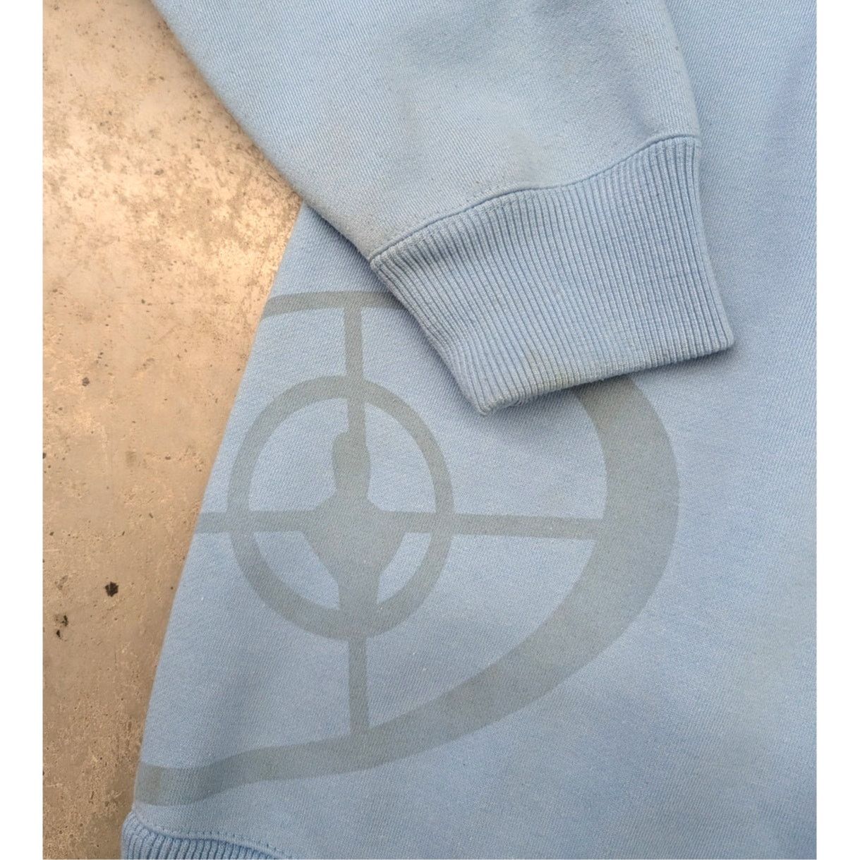 Supreme × Vintage Rare Y2K Narkotic Business Light Blue heavy weight sweater Size US XL / EU 56 / 4 - 8 Thumbnail