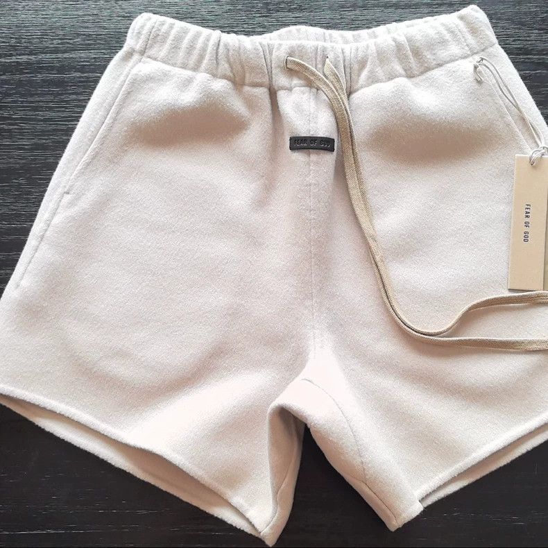 Fear of God Fear of God Drawstring straight wool and cashmere-blend sh Size US 31 - 1 Thumbnail
