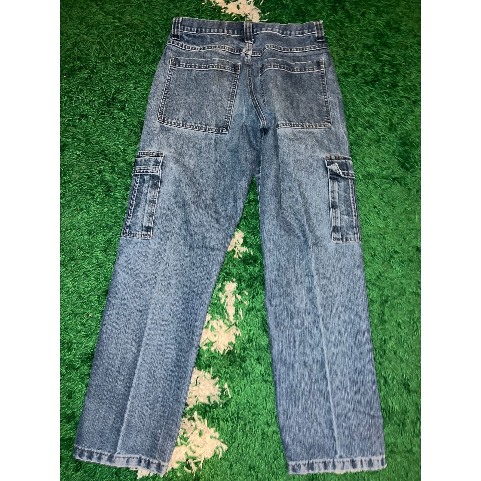 Wrangler Y2K Wrangler Dungaree Fit Double Pockets Jeans 30x32 2000s Size US 30 / EU 46 - 7 Thumbnail