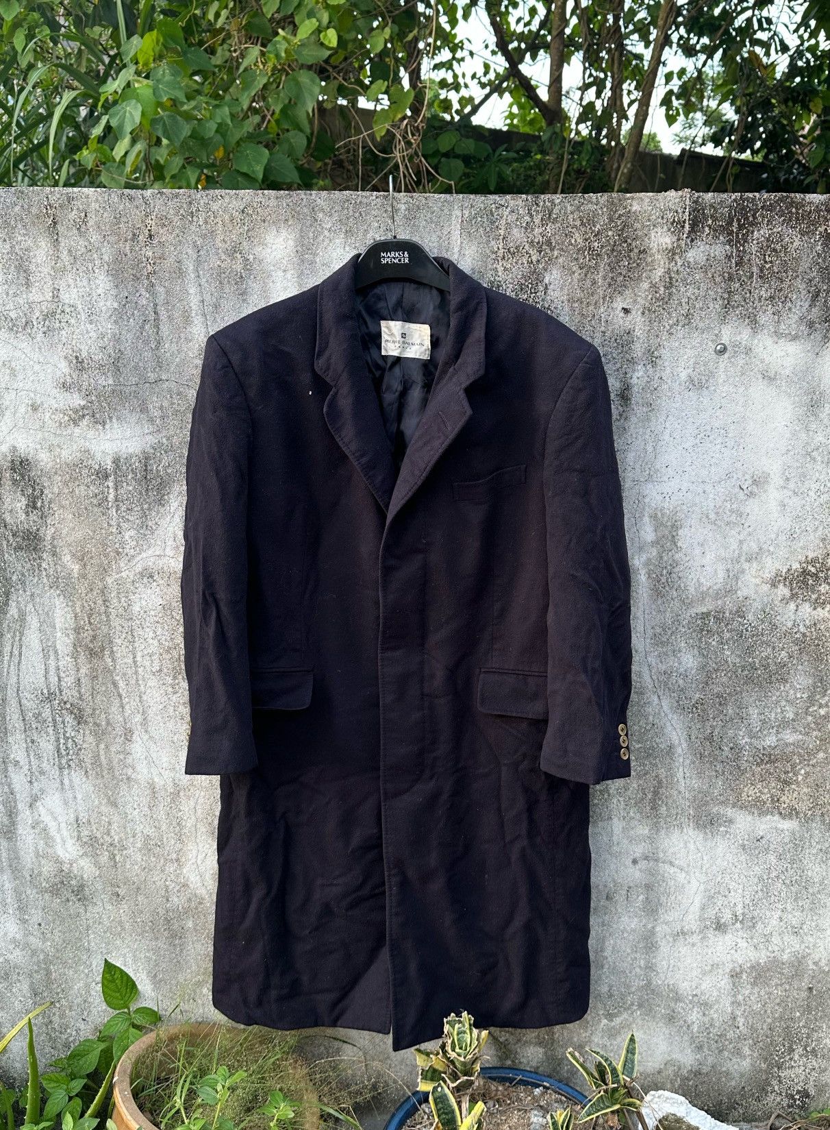 Pierre Balmain Pierre Balmain long coat by designer Lano gatto Size US L / EU 52-54 / 3 - 5 Thumbnail