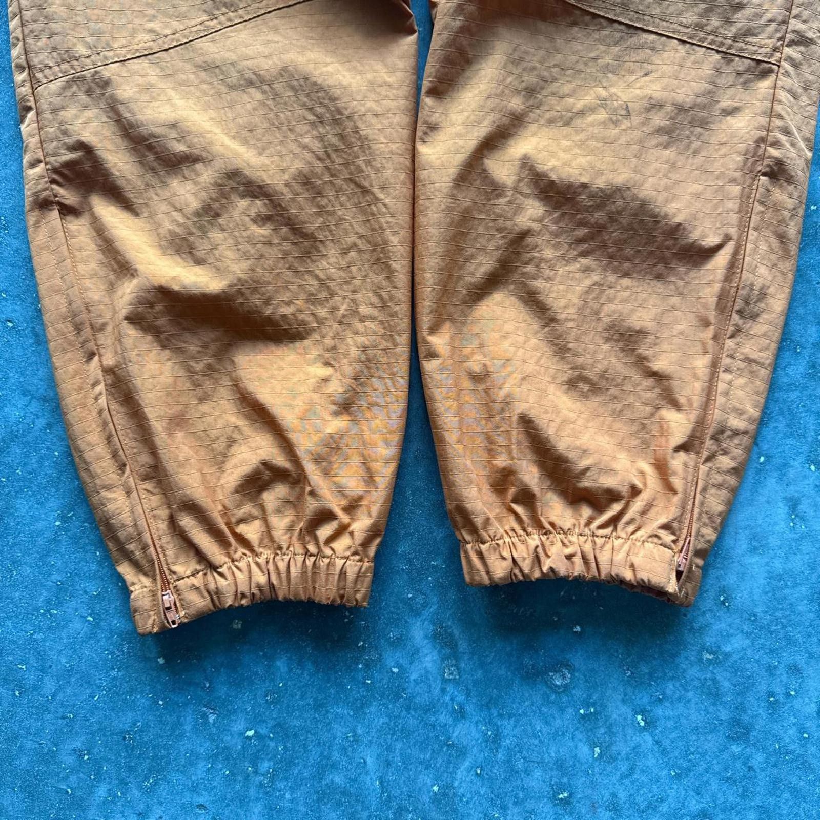 Other Actra Orange Nylon Track Pants Zippers On Leg Openings Size US 36 / EU 52 - 5 Thumbnail