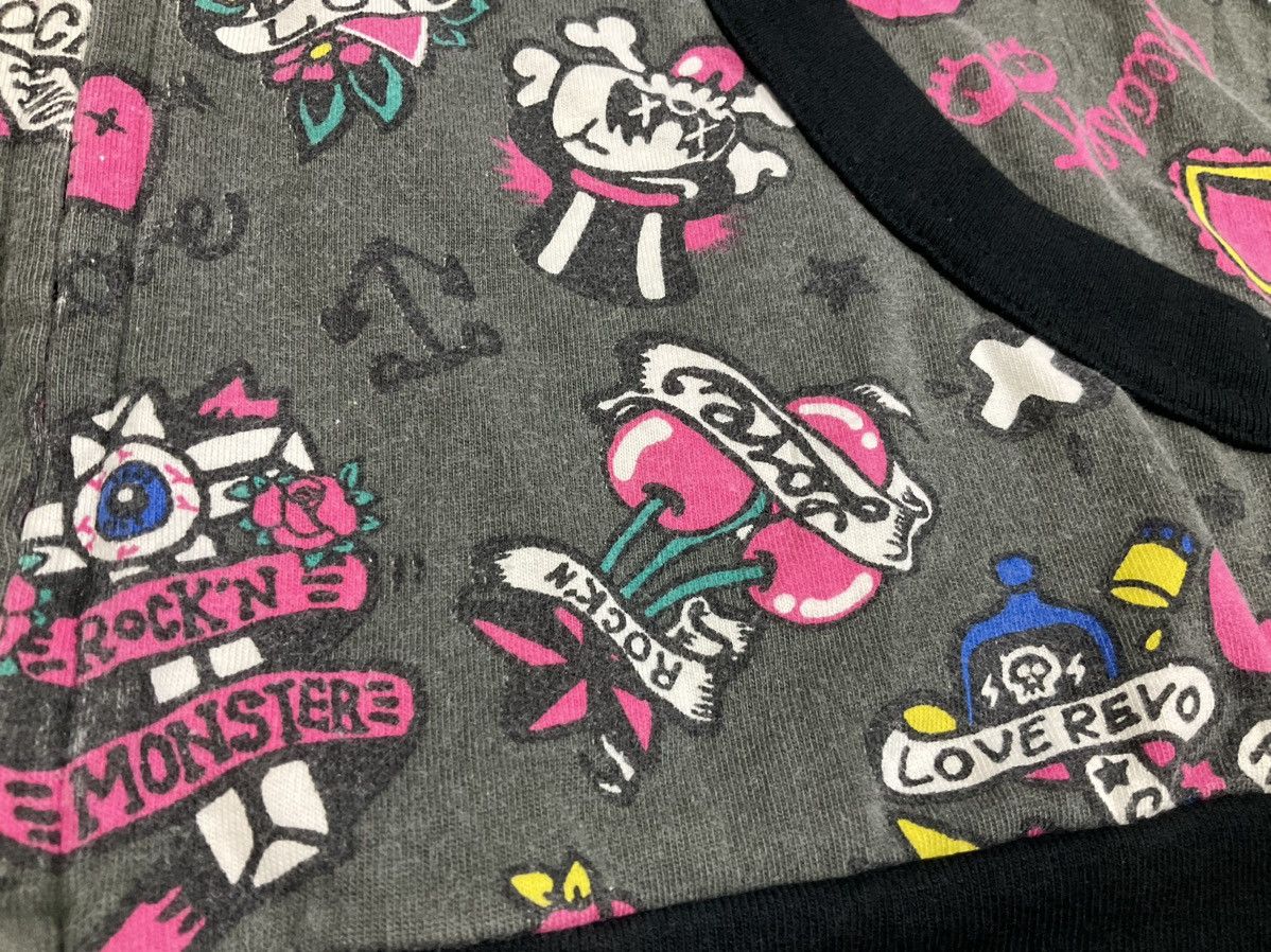 Grand Slam 🔥Sick Y2K Grand Slam Love Revolution Zipper Hoodie Tattoo Size US M / EU 48-50 / 2 - 13 Thumbnail