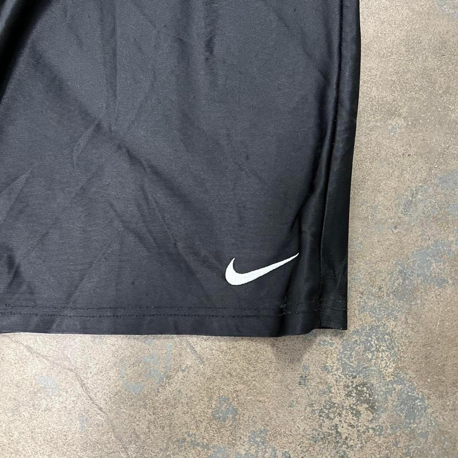 Nike Satin Nike Shorts size xl grunge baggy fit dark black y2k Size US 36 / EU 52 - 4 Thumbnail