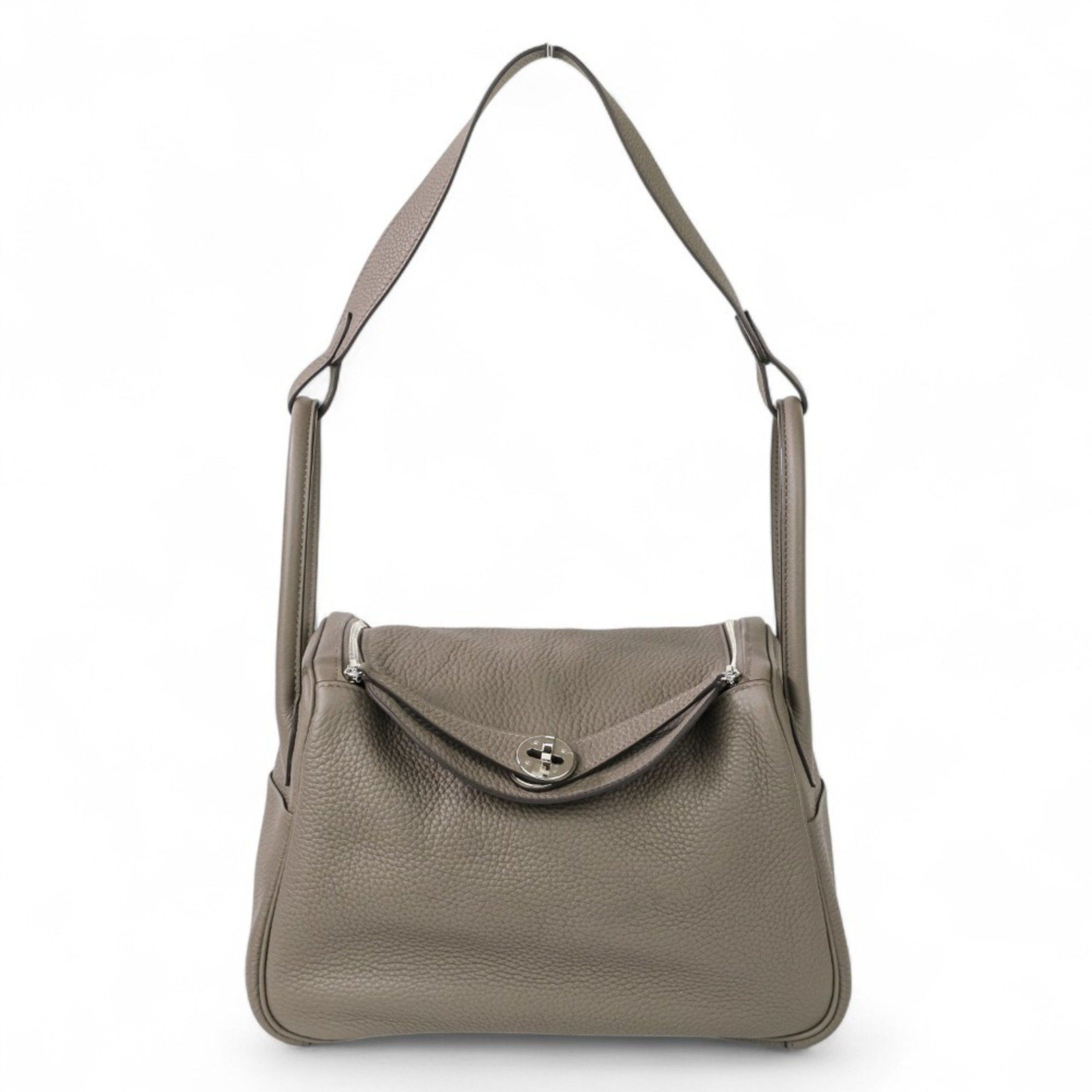 HERMES Lindy 26 2way hand shoulder bag, Taurillon Clemence, C