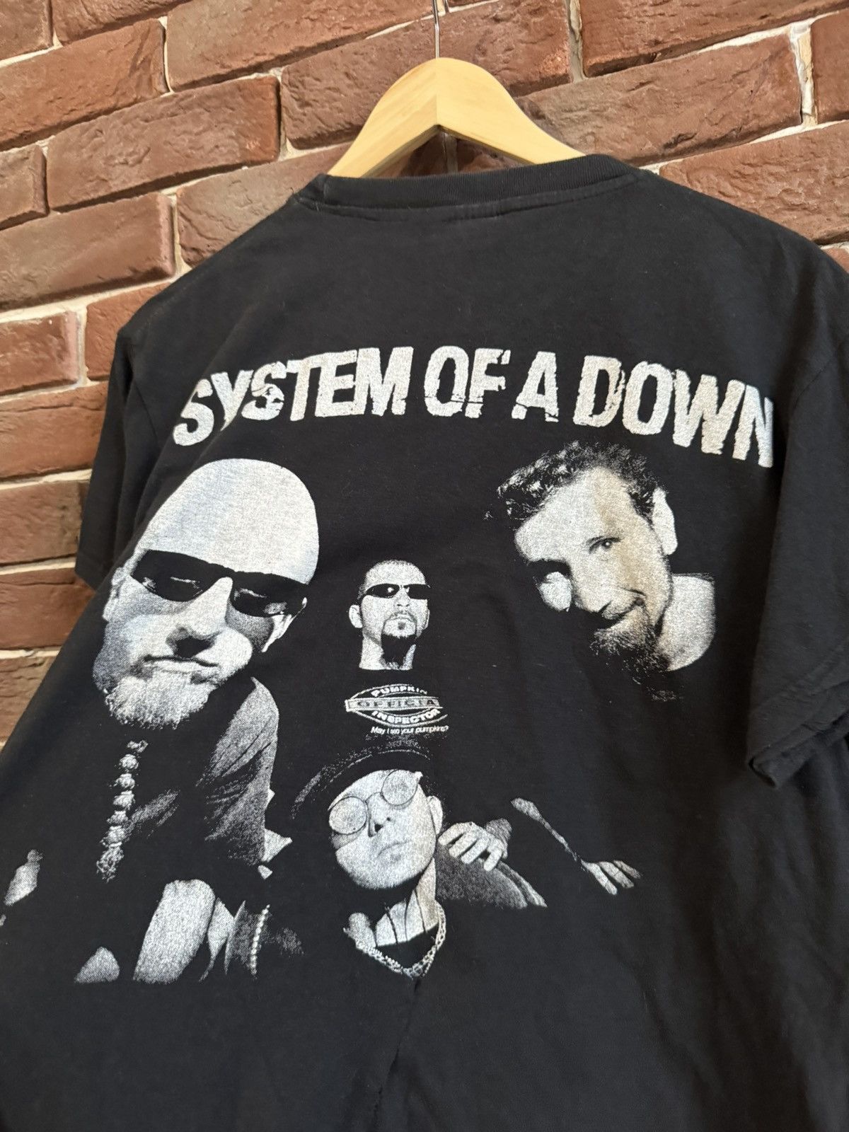 Band Tees Rare System Of A Down 00s Vintage Mushroom Band Numetal Tee Size US S / EU 44-46 / 1 - 7 Thumbnail