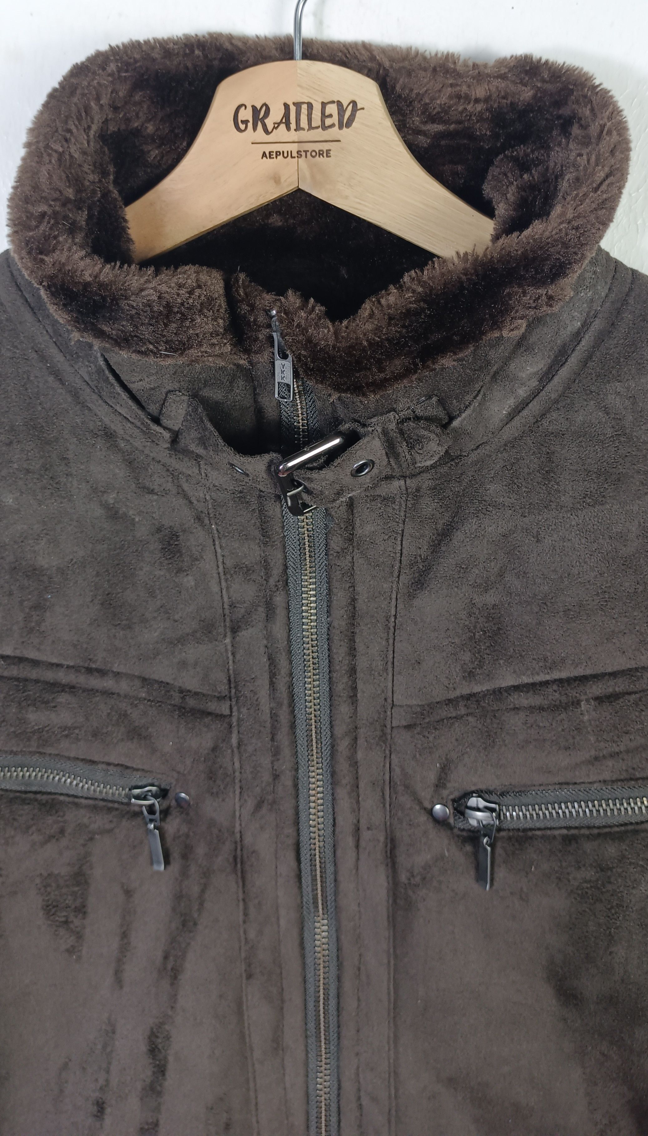 If Six Was Nine Roushatte Shell Garments Suede LGB Style Size US M / EU 48-50 / 2 - 11 Thumbnail