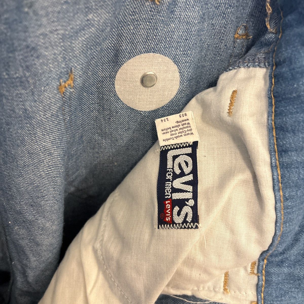 Levi's Vintage Clothing Vintage Orange Tag Flared Fashion Levi’s 1970s Size US 28 / EU 44 - 7 Thumbnail