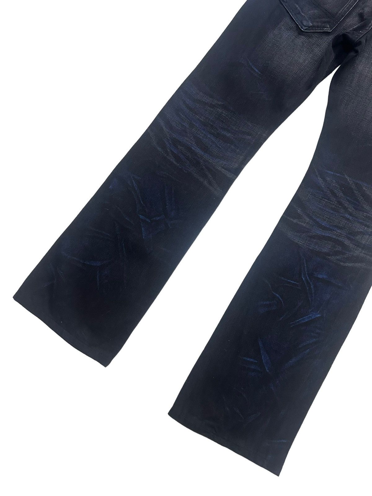 Hysteric Glamour GRAIL 🇯🇵 90s Flare Semantic Design Snake Print Denim Pants Size US 32 / EU 48 - 5 Thumbnail