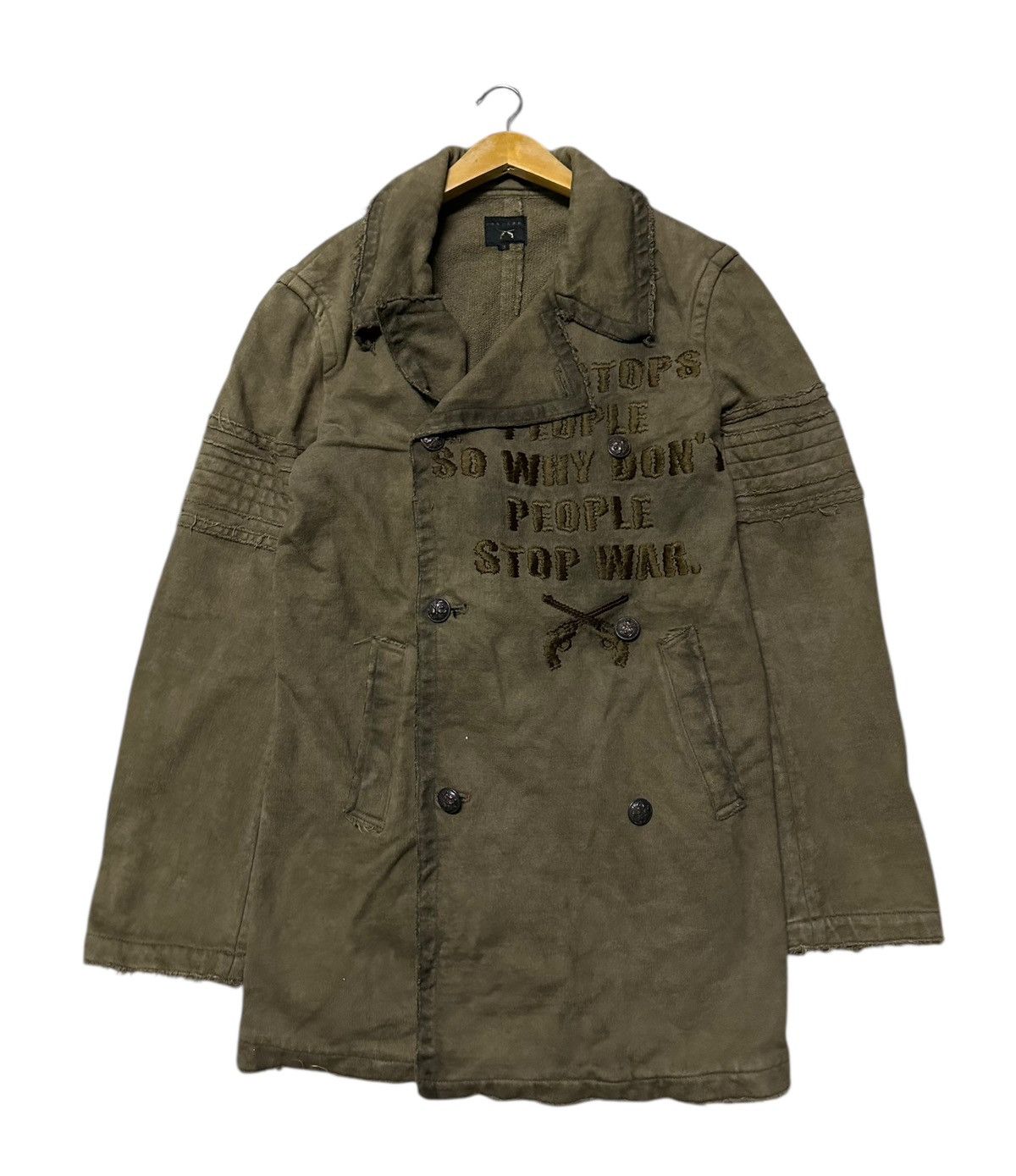 Japanese Brand double button parka jacket Size US L / EU 52-54 / 3 - 2 Thumbnail