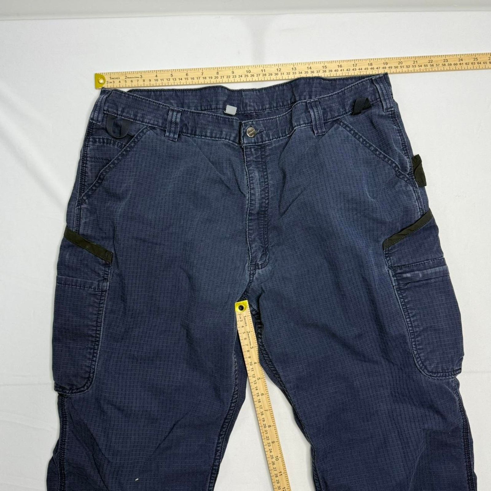 Carhartt Cahartt Navy Blue Cargo Pants Size 42x32 Size US 42 / EU 58 - 6 Thumbnail