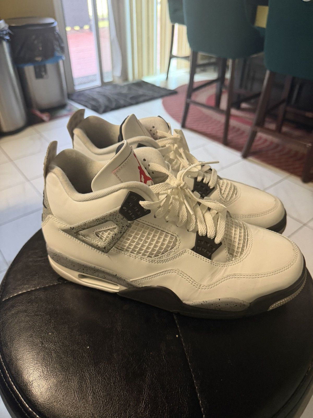 Jordan Brand Jordan 4 white cement size 11.5 Size US 11.5 / EU 44-45 - 1 Thumbnail