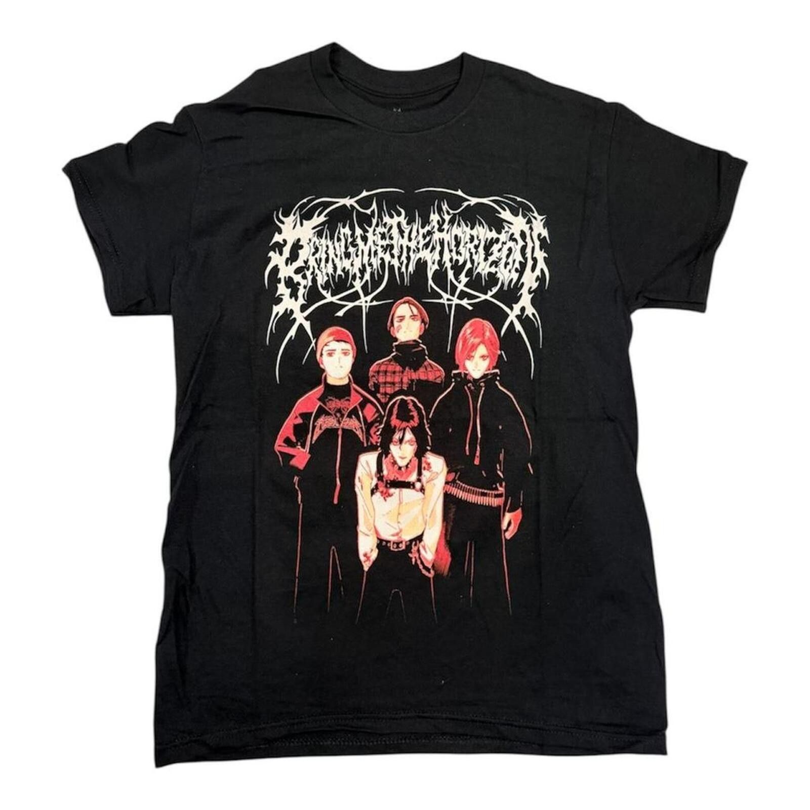 Other Black and red graphic tee #goth #grunge Size US S / EU 44-46 / 1 - 1 Thumbnail
