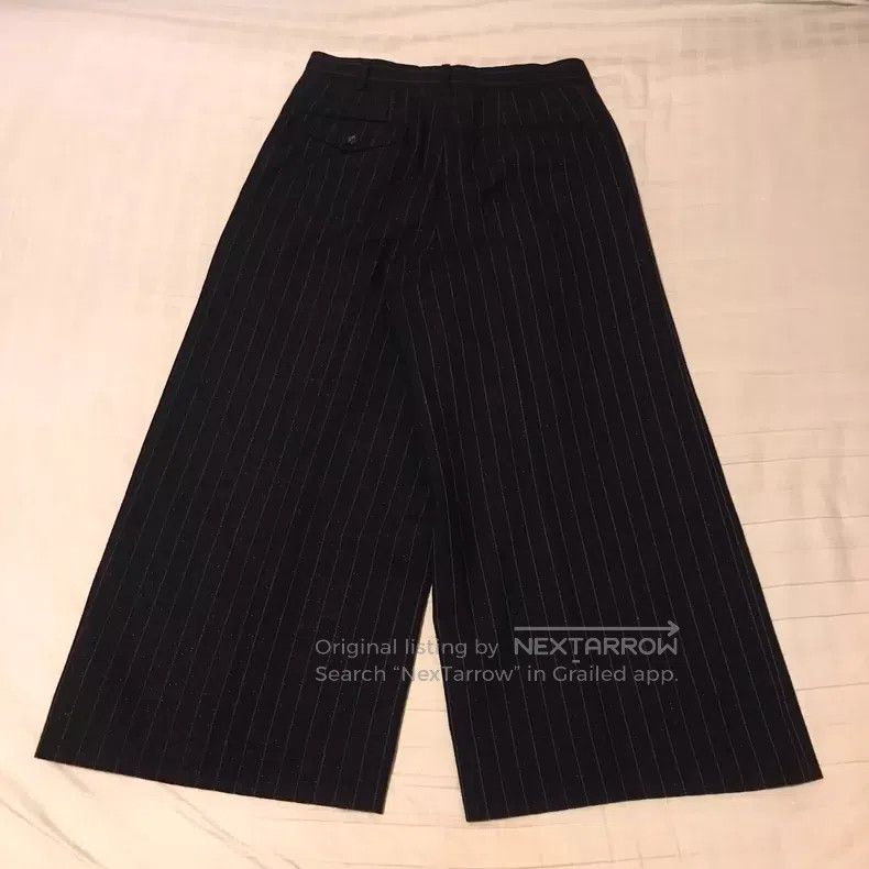Comme des Garcons Comme Des Garcons size XS Loose Straight Striped Glitterin Size 23" - 2 Thumbnail
