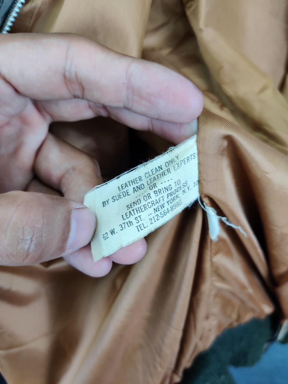 Schott Vintage 80s Schott US Army A-2 Leather Flight Jacket Size US M / EU 48-50 / 2 - 9 Thumbnail