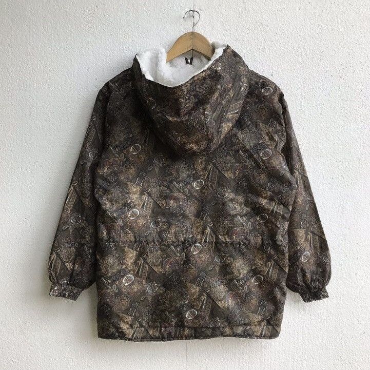 Japanese Brand Paisley art wool warmer jacket hoodie zip up Size M / US 6-8 / IT 42-44 - 2 Thumbnail