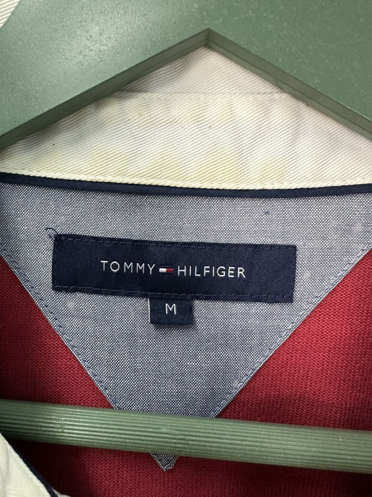 Tommy Hilfiger Tommy Hilfiger Rugby Polo Shirt A920 Size US M / EU 48-50 / 2 - 12 Thumbnail