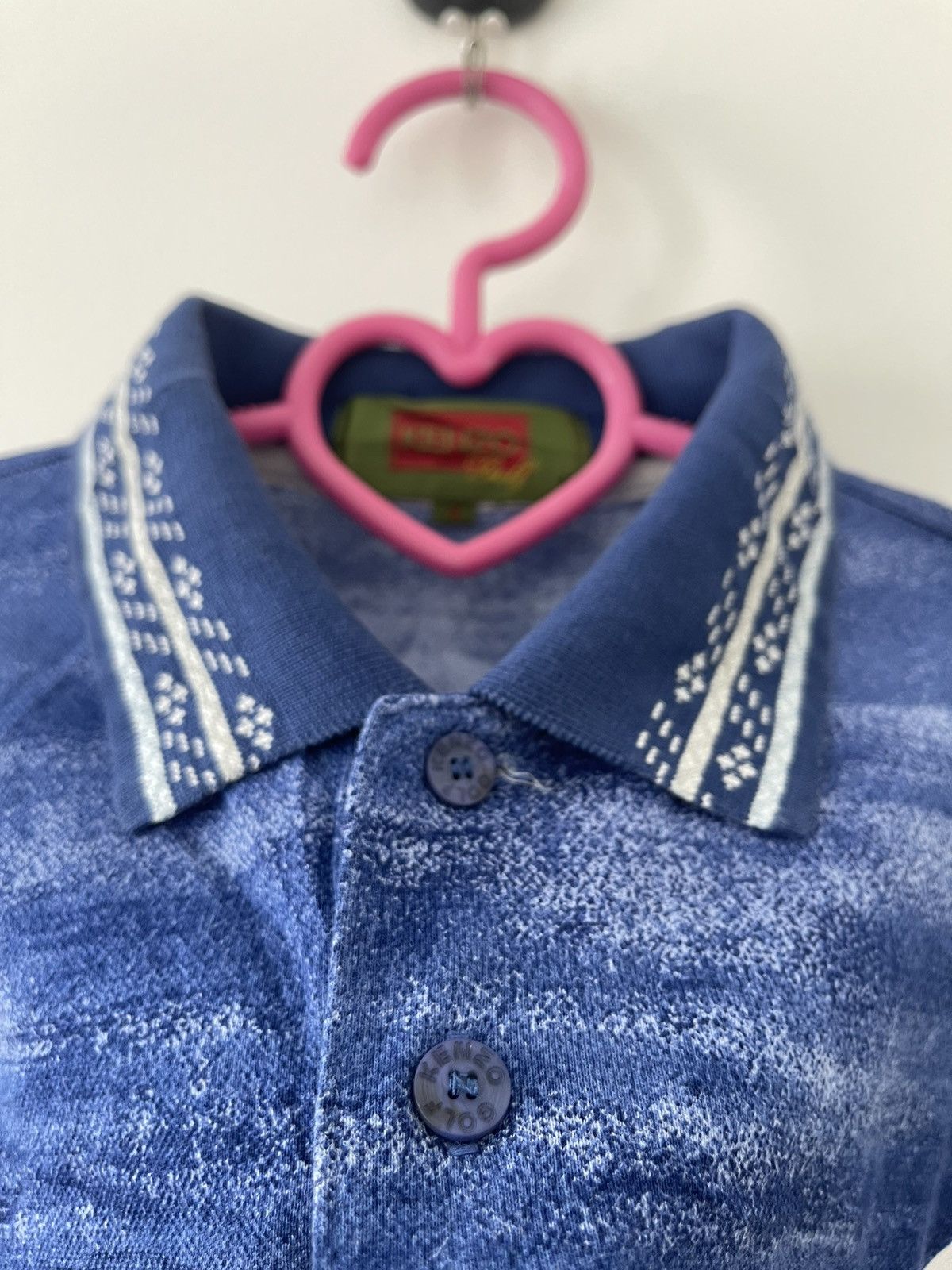 Kenzo Rare Vintage KENZO Golf Mount Rushmore Sculpture Art Polo Size US L / EU 52-54 / 3 - 5 Thumbnail