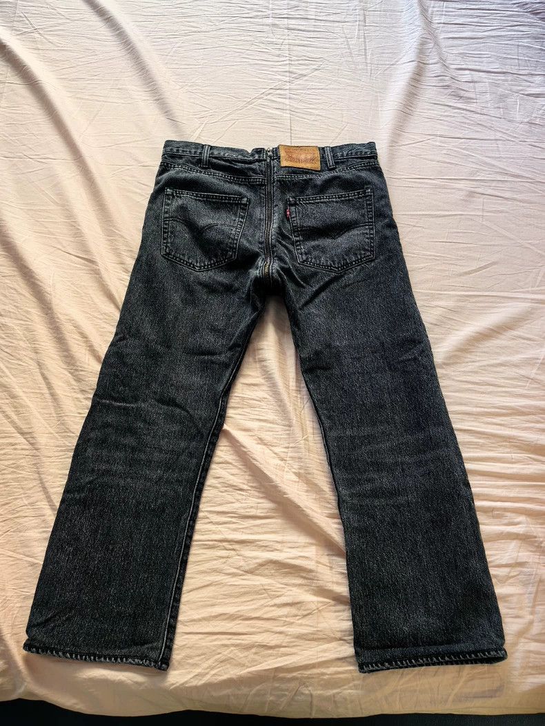 Vetements Vetements SizeM Levis Reversible Zipper Washed Grey-Black J Size US 30 / EU 46 - 2 Thumbnail