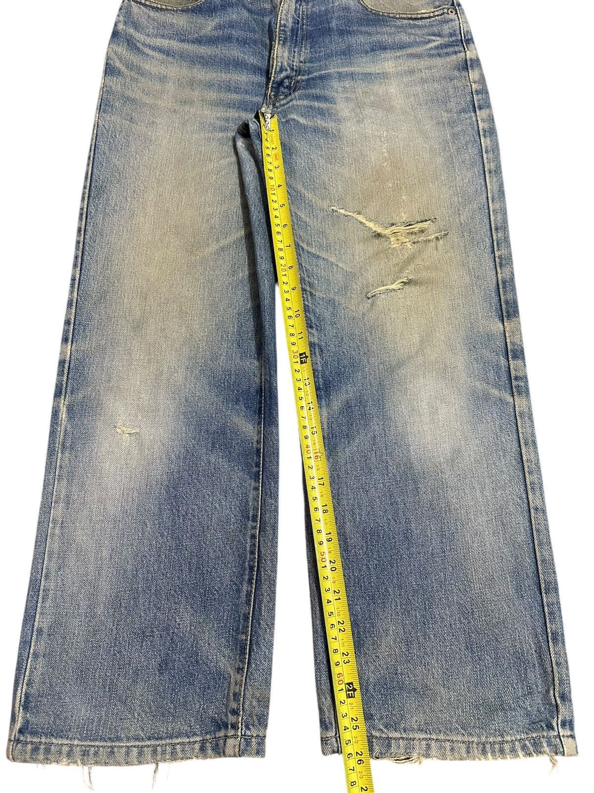 Big John Vintage Big John Mud Wash Distressed Baggy Jeans Size US 32 / EU 48 - 14 Thumbnail