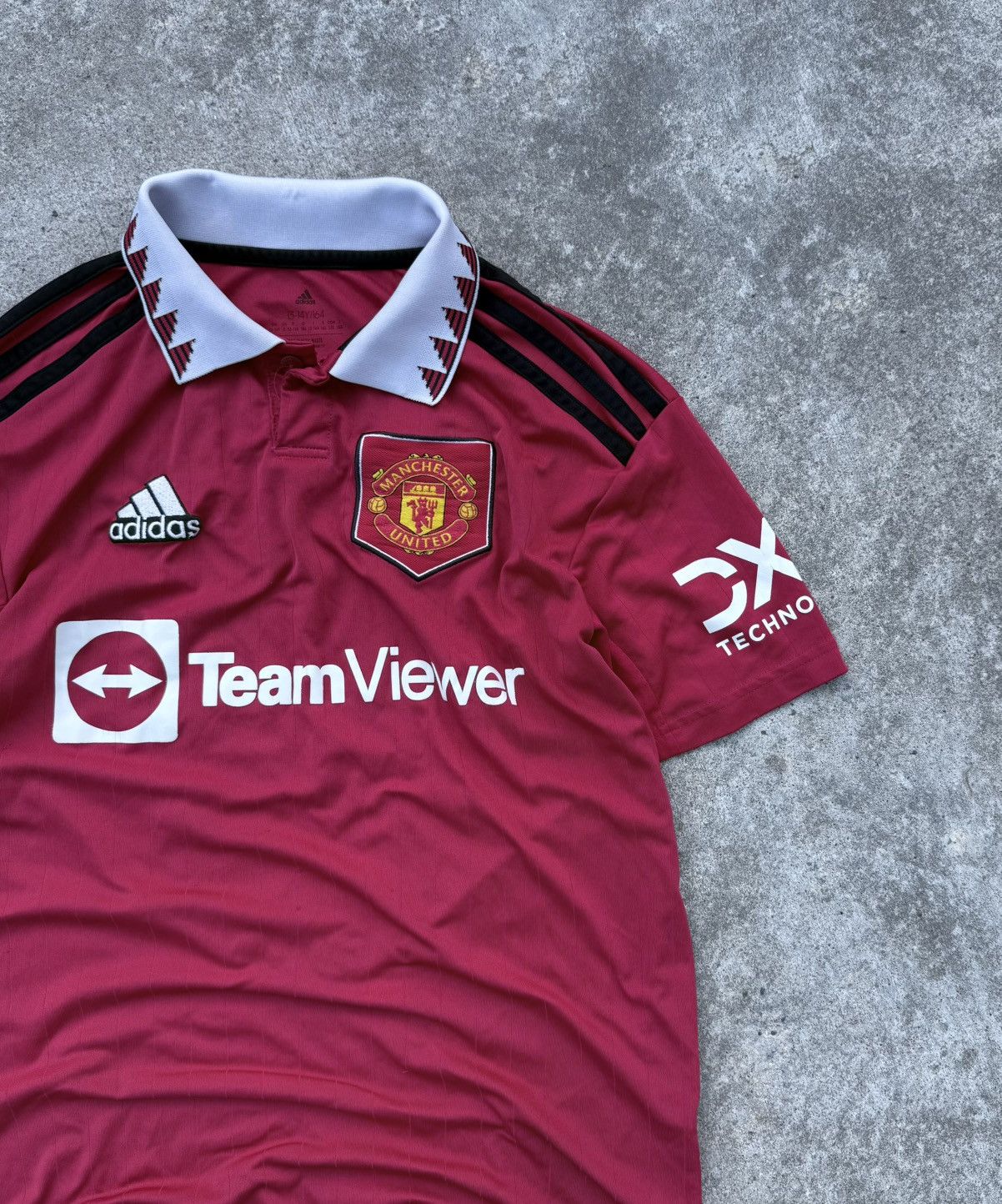 Adidas × Vintage Vintage Adidas Manchester United soccer football T-shirt Size US XXS / EU 40 - 3 Thumbnail