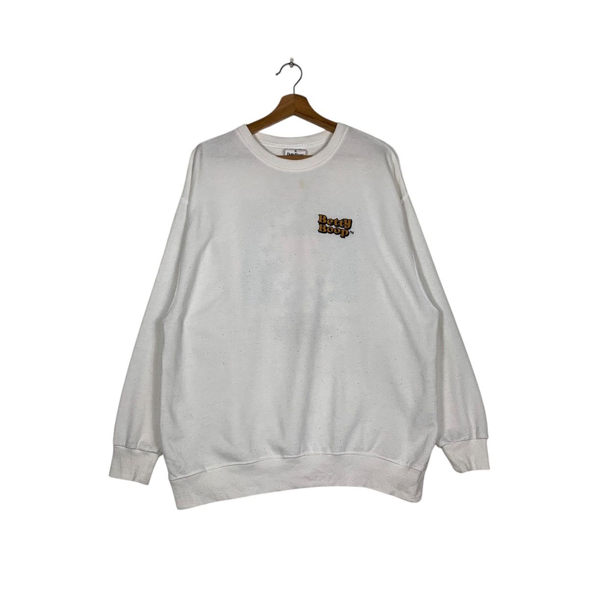 Japanese Brand BETTY BOOP X DENIFITS Graphics Printed Sweatshirt #1515-C68 Size US L / EU 52-54 / 3 - 3 Thumbnail