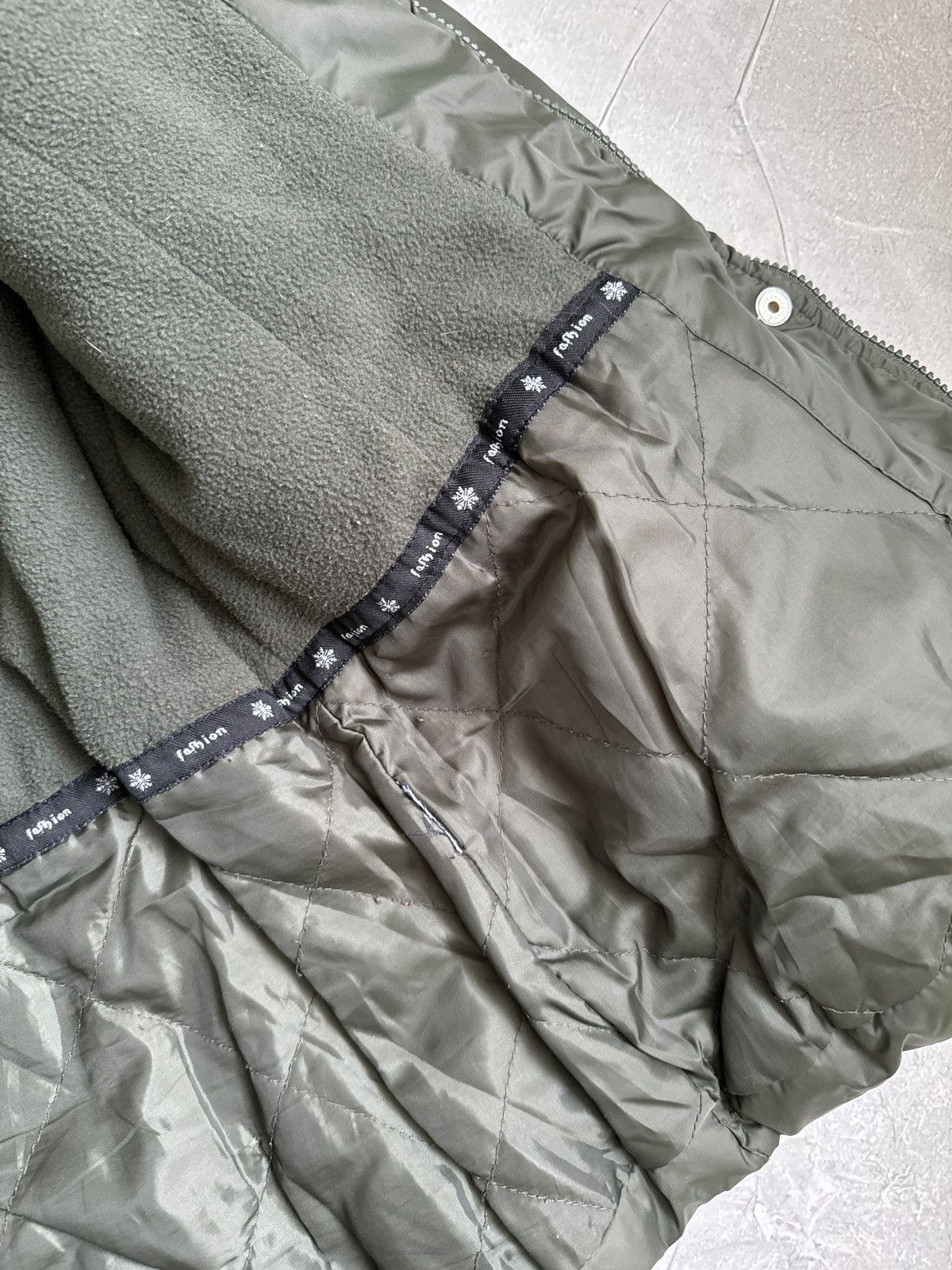Japanese Brand Y2K Vintage Fur Hood Belted Jacket If Six Was Nine LGB Style Size M / US 6-8 / IT 42-44 - 14 Thumbnail