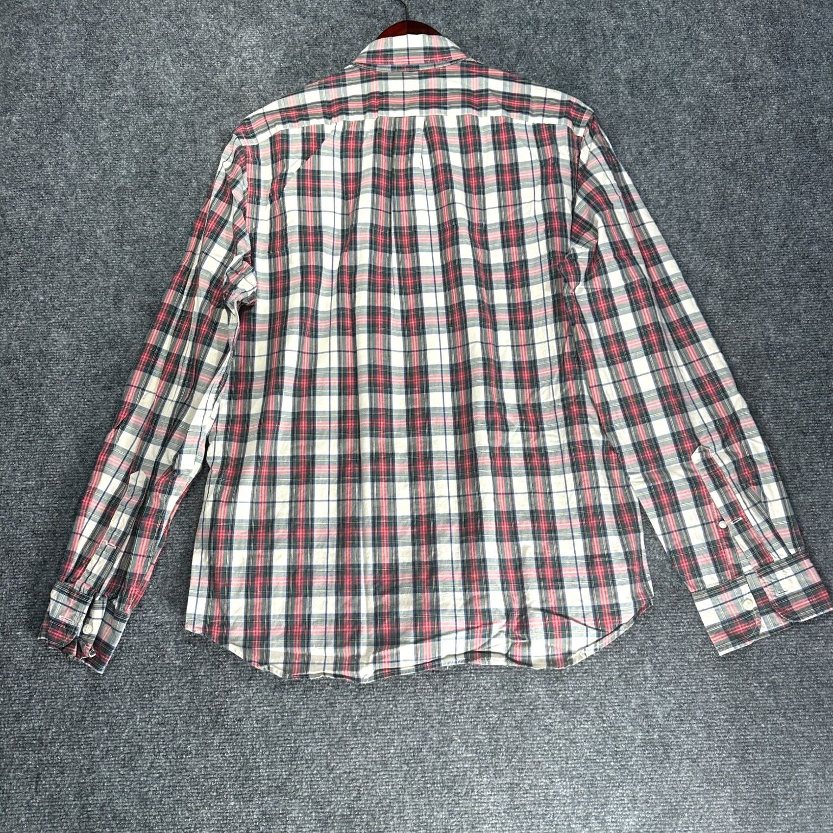 J.Crew VINTAGE J. CREW Shirt Mens M Classic Secret Wash Pocket Button Down Plaid Home Size US M / EU 48-50 / 2 - 6 Thumbnail