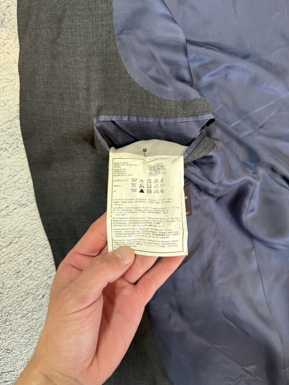 Suitsupply SuitSupply Lazio Blazer Suit Jacket Vitale Barberis Wool Size 44R - 11 Thumbnail