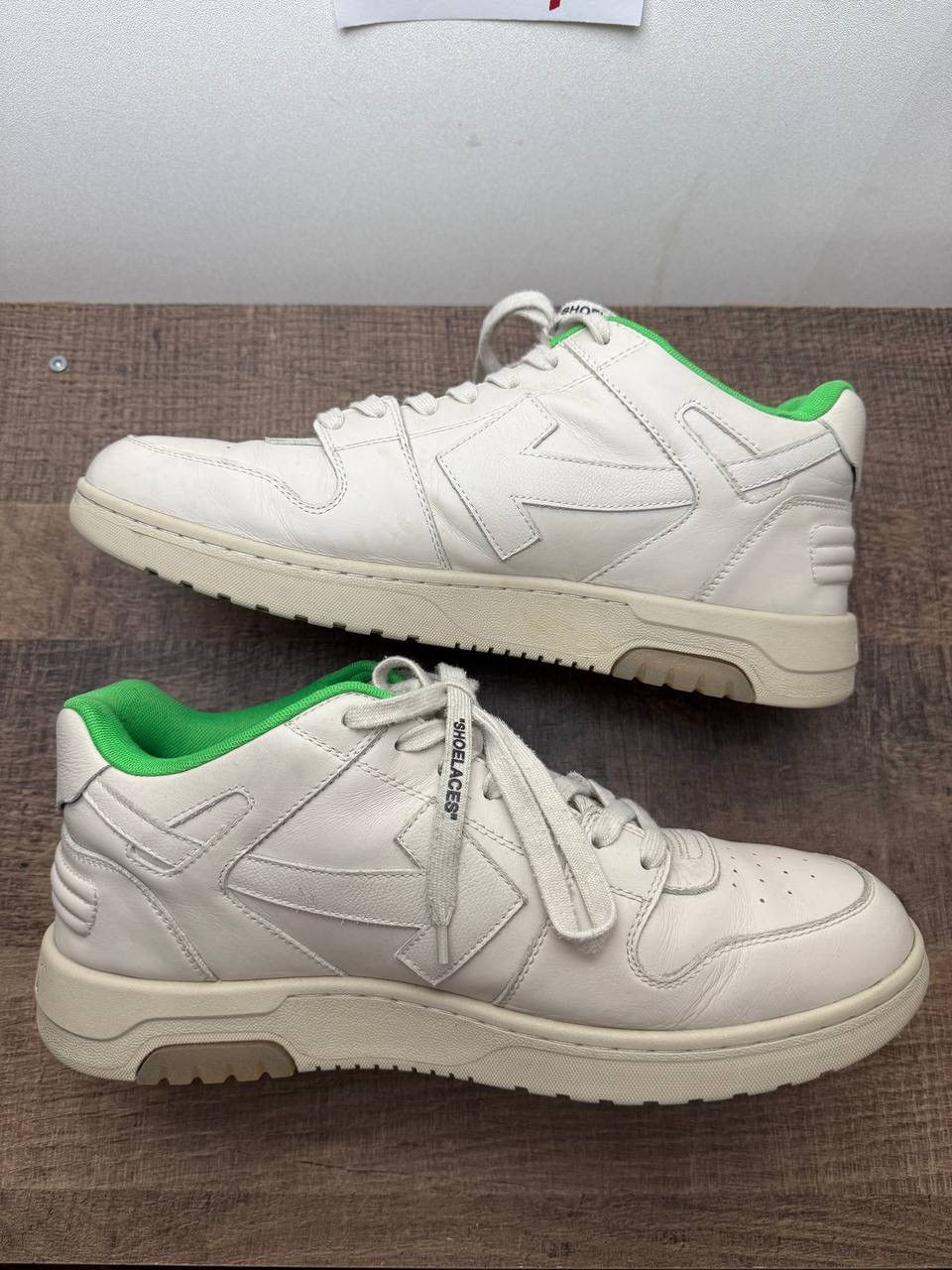 Off-White Off White Out Of Office Sneakers Size US 13 / EU 46 - 5 Thumbnail