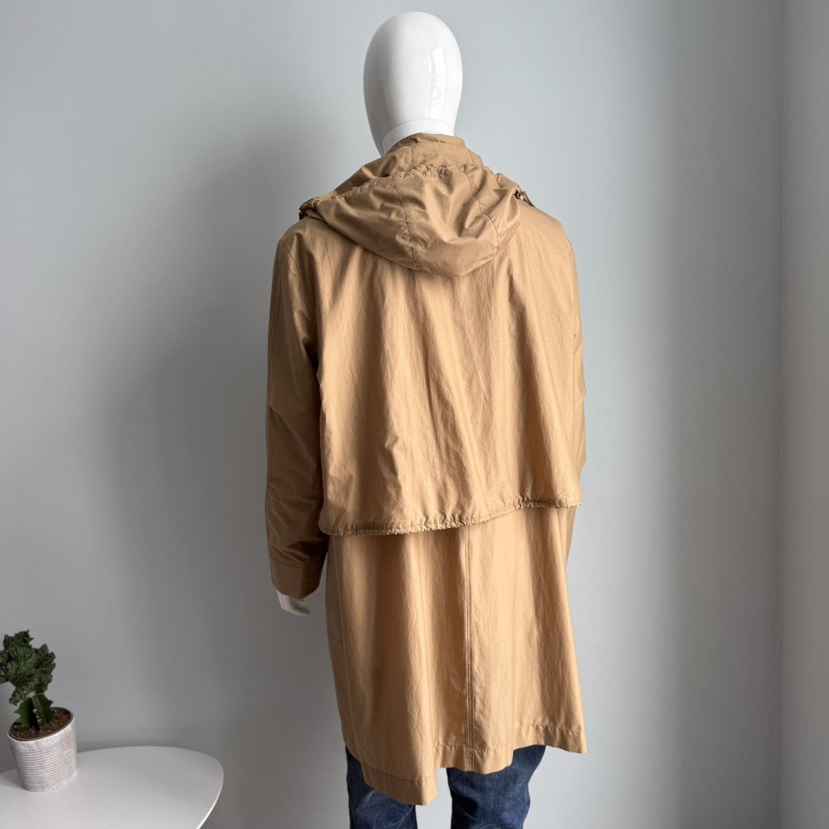 Ermenegildo Zegna Ermenegildo Zegna Leggerissimo Cotton Silk Long Hooded IT50 Size US M / EU 48-50 / 2 - 10 Thumbnail