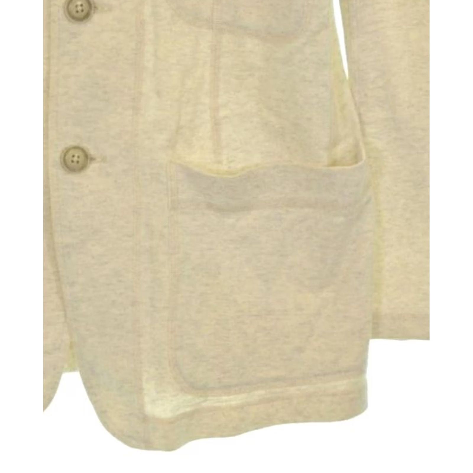 Yohji Yamamoto Yohji Yamamoto Jacket Cotton Beige Size 2 Men's Tailored Jacket Pre-owned Size US S / EU 44-46 / 1 - 6 Thumbnail
