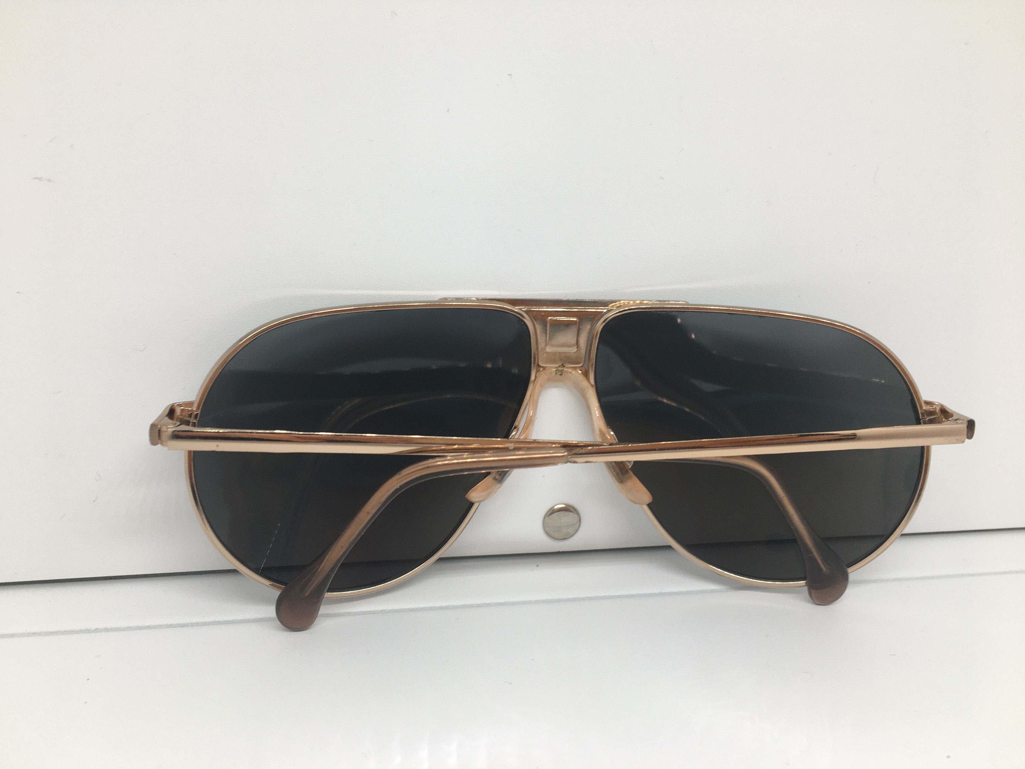 Vintage Vintage Pierre Balmain Paris 1502 Aviator Sunglasses Frame Size ONE SIZE - 9 Thumbnail