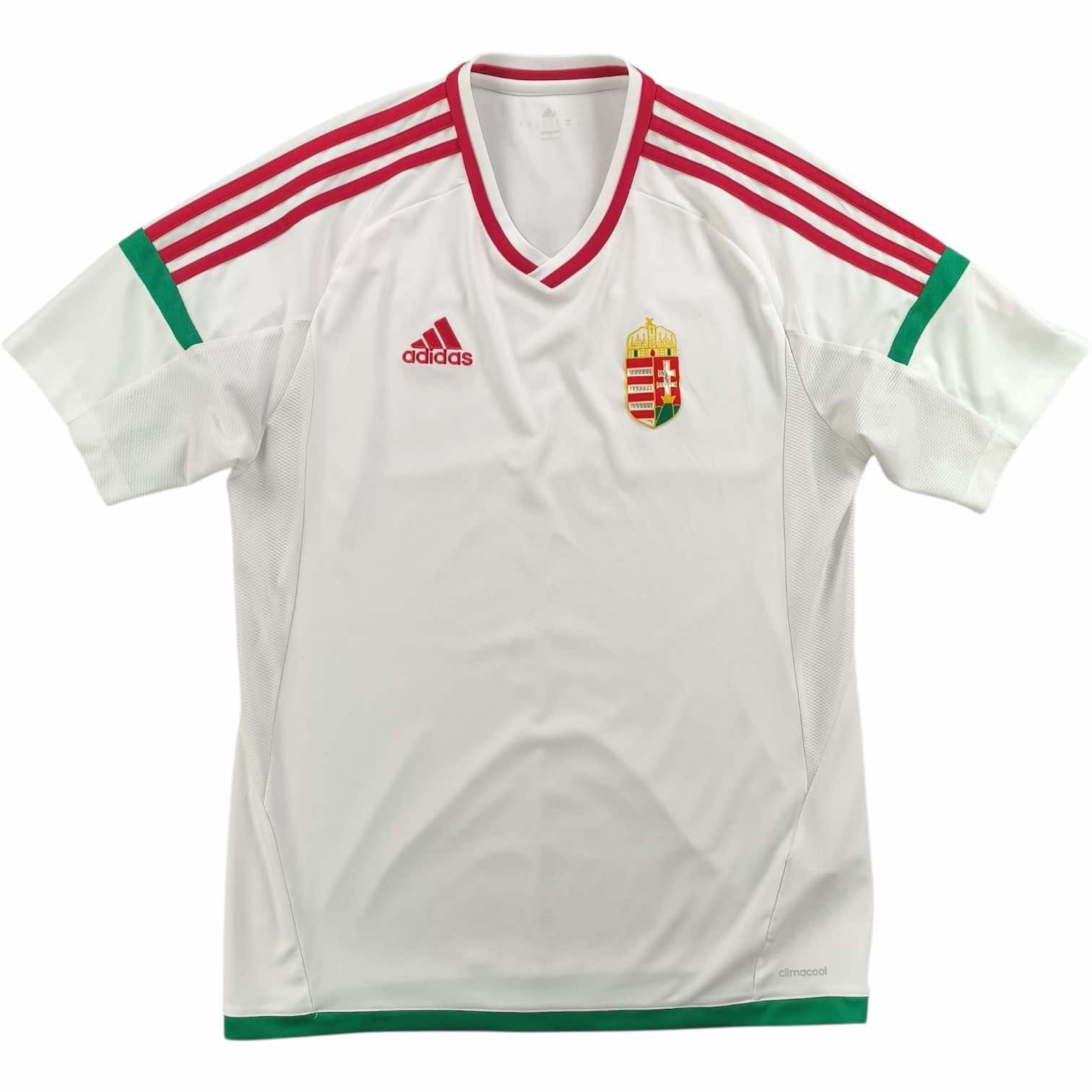 Adidas Hungary 2016-18 Adidas away football jersey shirt size M Size US M / EU 48-50 / 2 - 1 Thumbnail