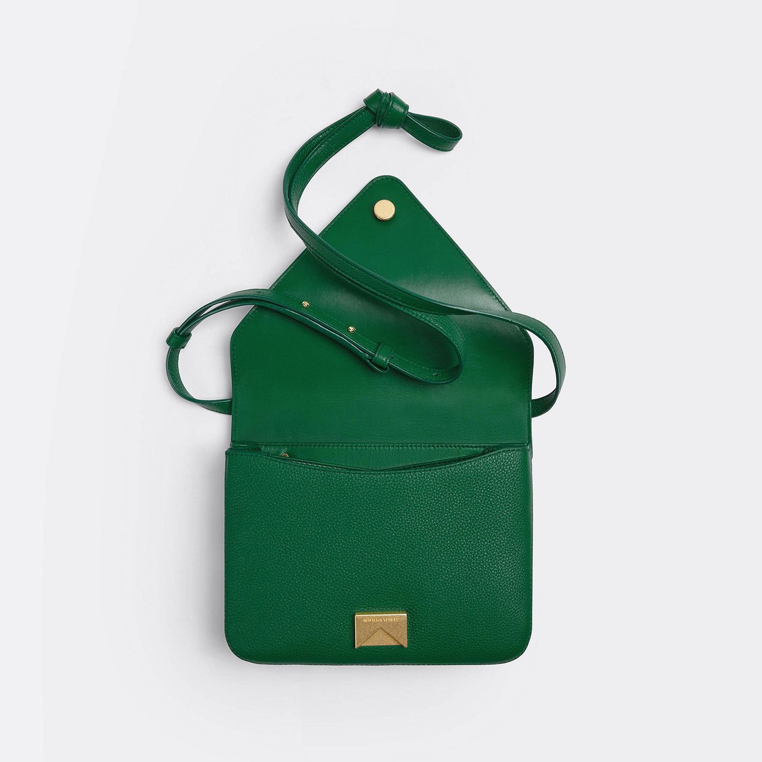 Bottega Veneta o1loc1c0824 Size: OS / Mount Medium Grain Calf in Green Size ONE SIZE - 3 Thumbnail