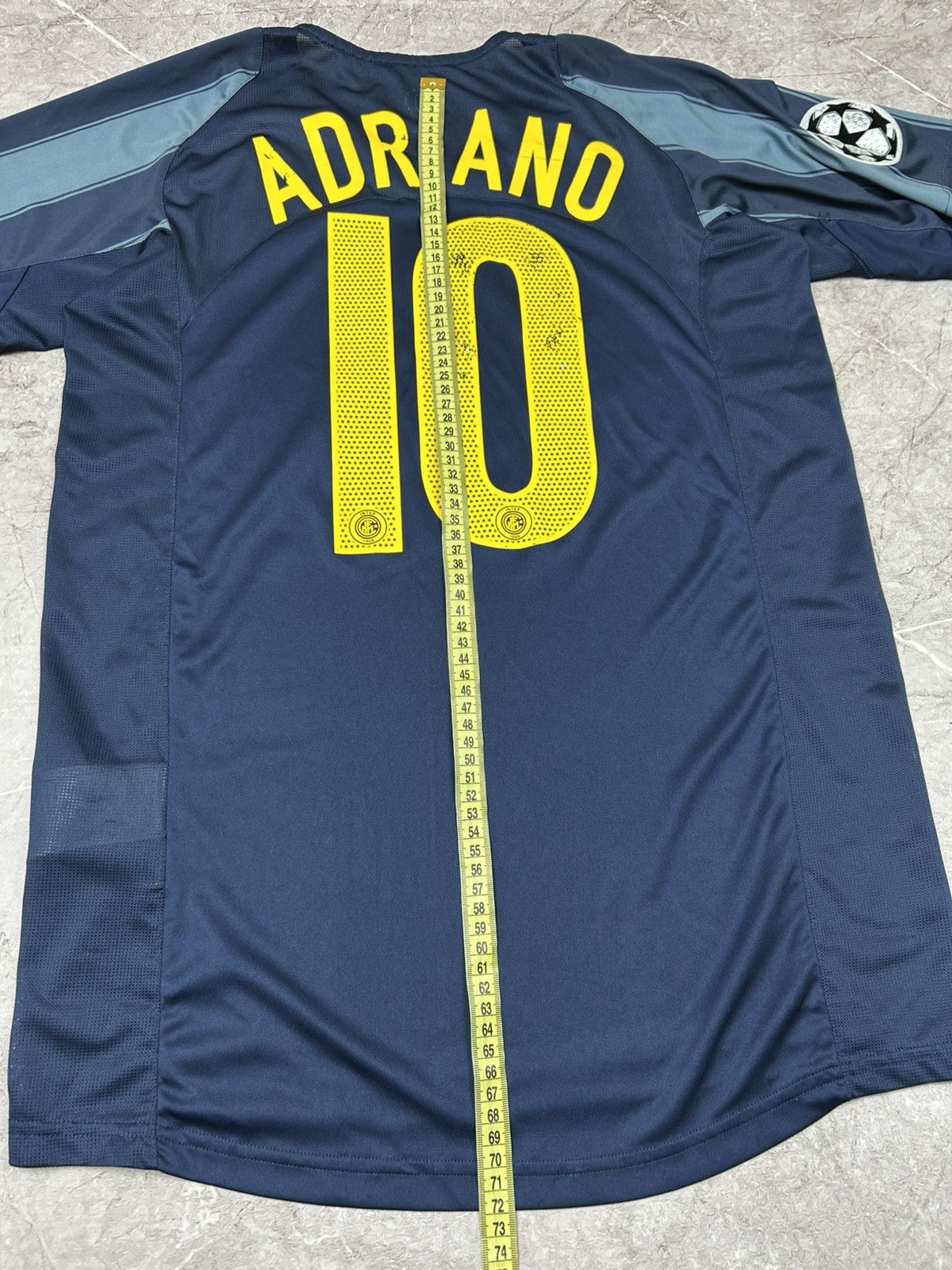 Nike Nike Adriano Inter Milan 2004 2005 2006 Third Soccer Jersey Size US M / EU 48-50 / 2 - 15 Thumbnail