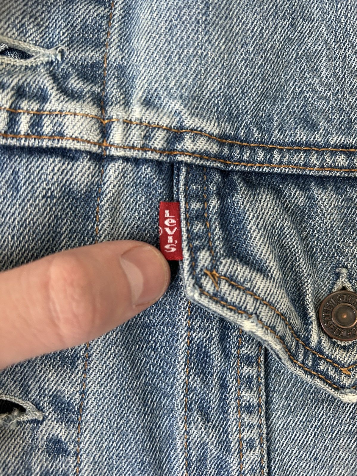 Levi's Levis type III 80s denim jacket Size US XL / EU 56 / 4 - 11 Thumbnail