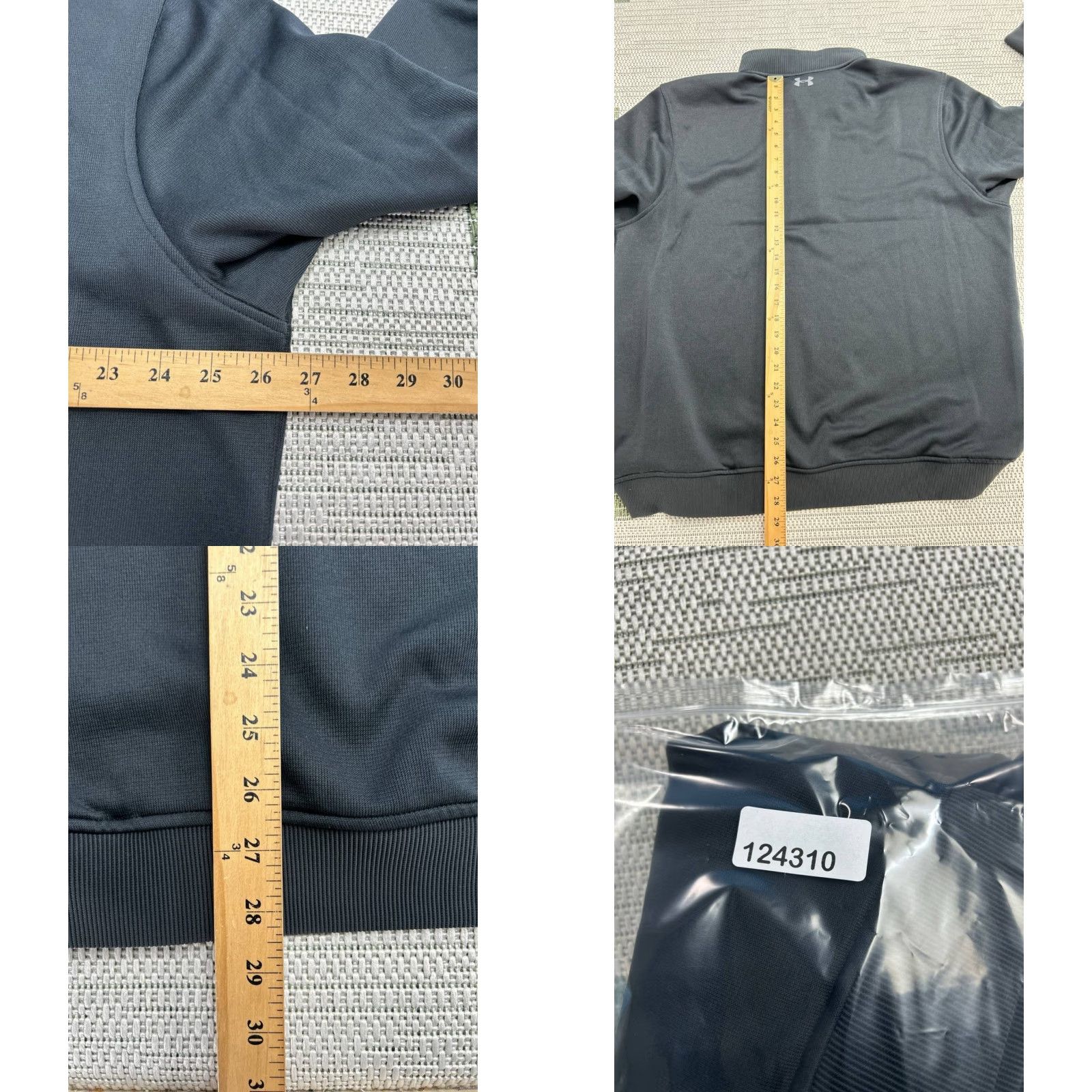 Under Armour Under Armour Storm Sweatshirt Mens 3XL Black Fleece Lined Zip Mock Neck Pullover Regular Fit Thermal Outdoor Sports Mens Clothing Size US XXL / EU 58 / 5 - 8 Thumbnail