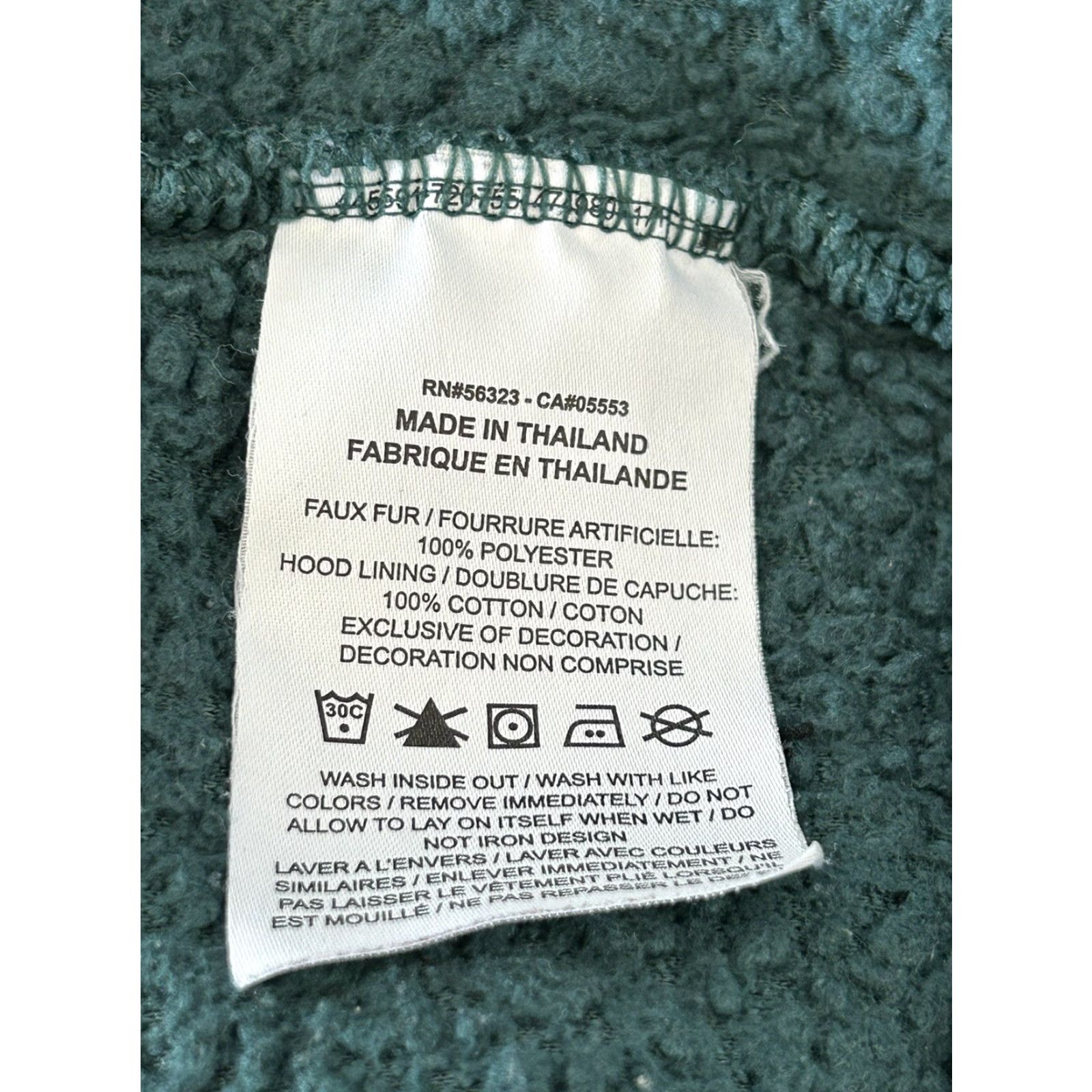 Nike Nike Women's NSW Plush Fleece Hoodie XS Atomic Teal/Enamel Green CU6425 Size XS / US 0-2 / IT 36-38 - 5 Thumbnail
