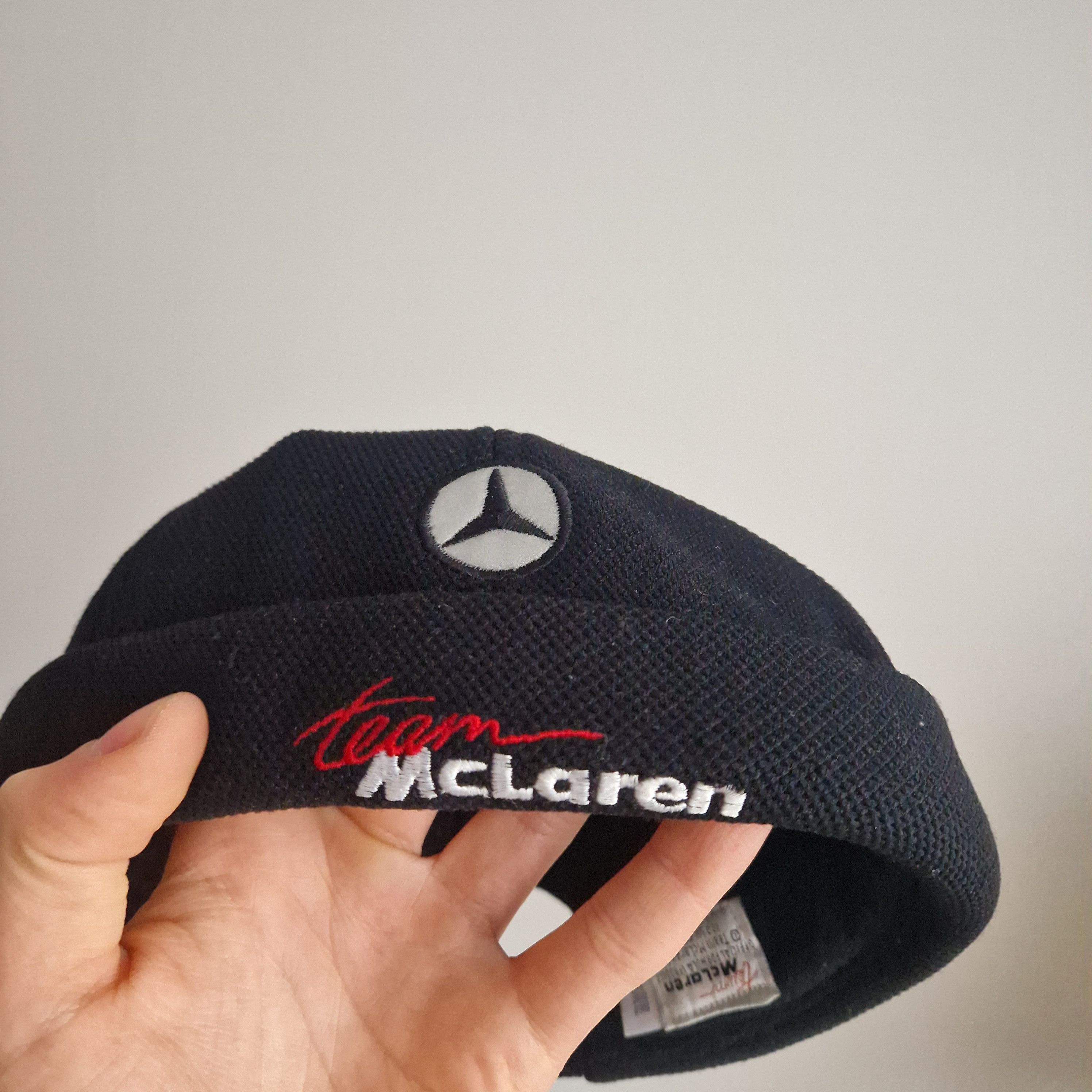 Formula 1 Vintage Team McLaren Mercedes Beanie / Skull Cap Size ONE SIZE - 2 Thumbnail