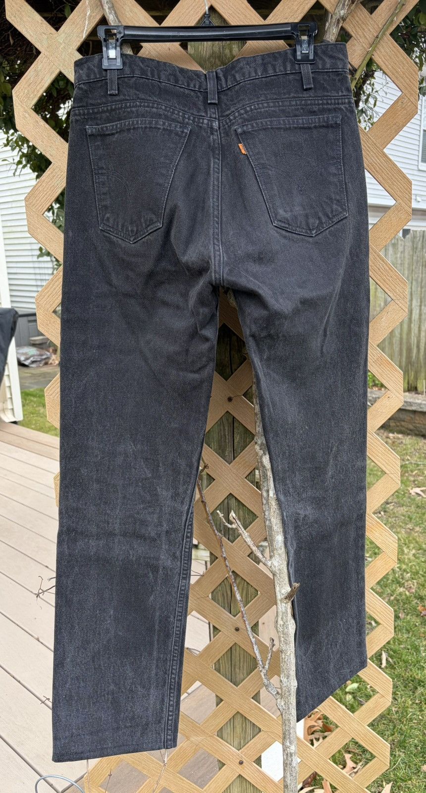 Levi's Levi’s Black 505s Orange Label sz 31 Size US 31 - 3 Thumbnail