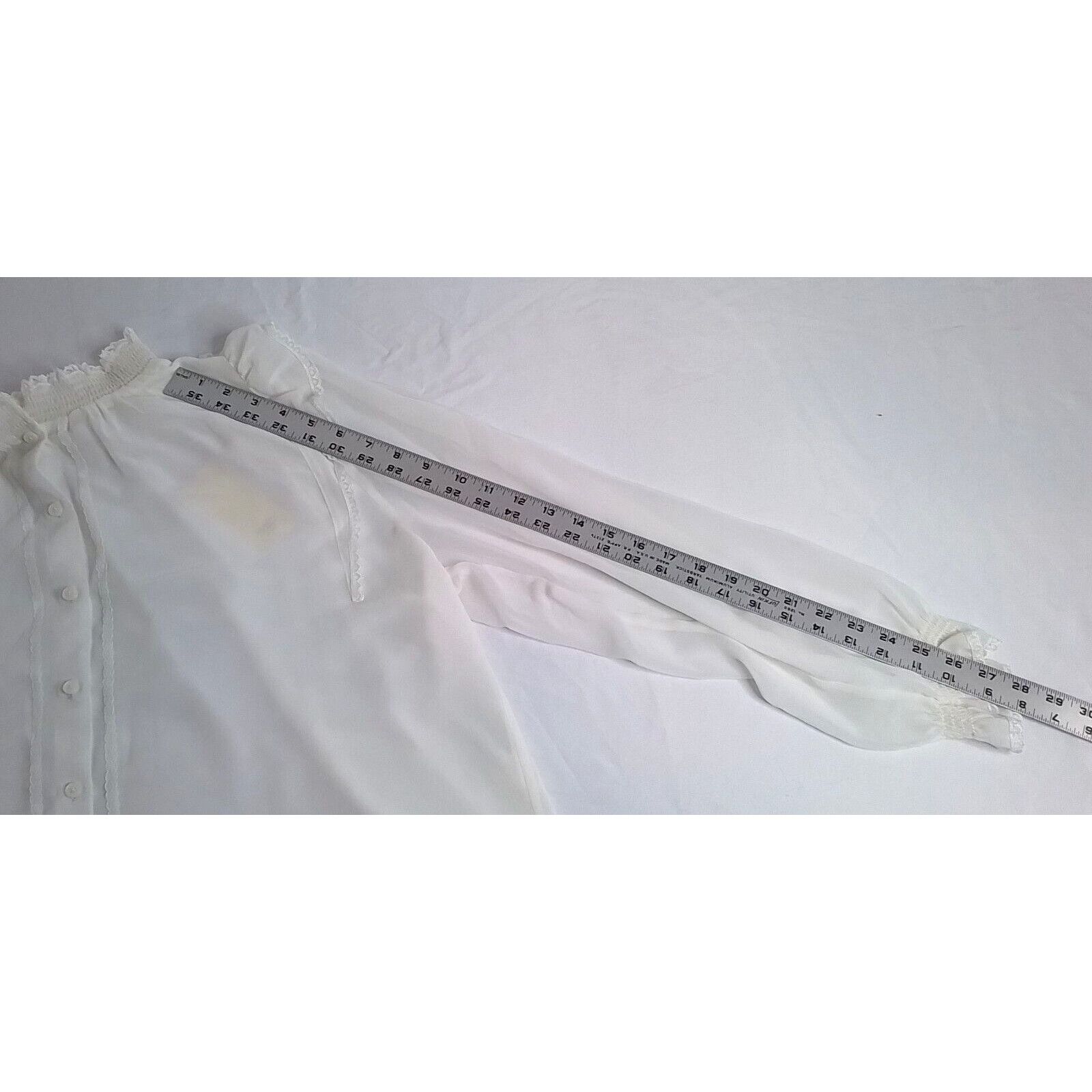 Other Wilfred Blouse Women's Size XL White NWT #W3310 Size XL / US 12-14 / IT 48-50 - 15 Thumbnail